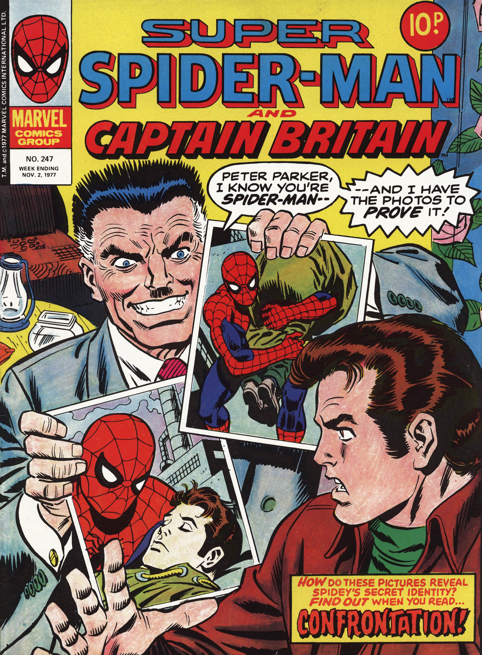 Read online Super Spider-Man and Captain Britain comic -  Issue #247 - 1