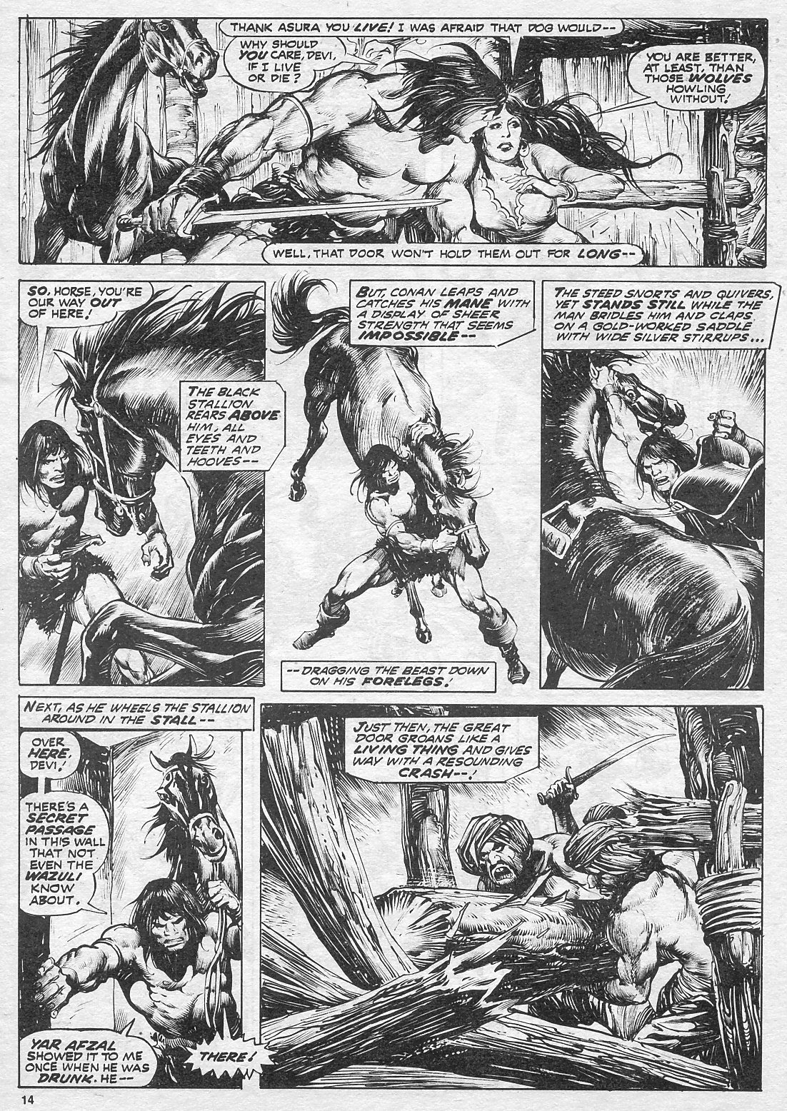 Read online The Savage Sword Of Conan comic -  Issue #17 - 14