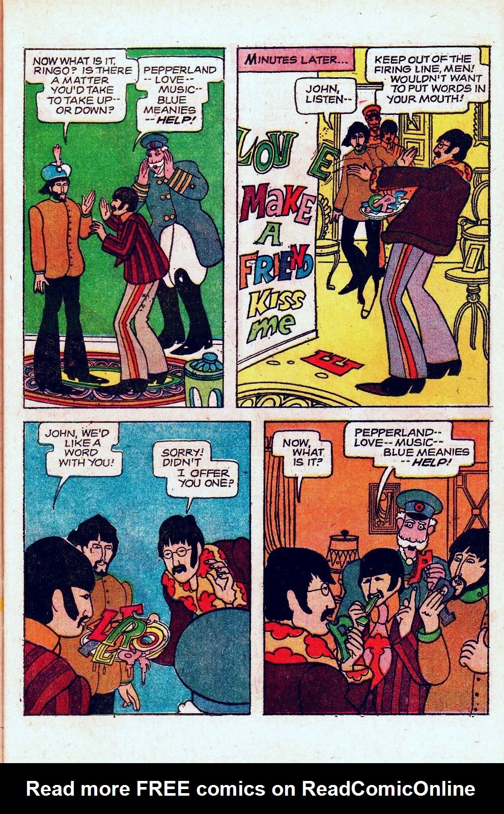 Read online Beatles: Yellow Submarine comic -  Issue # Full - 15