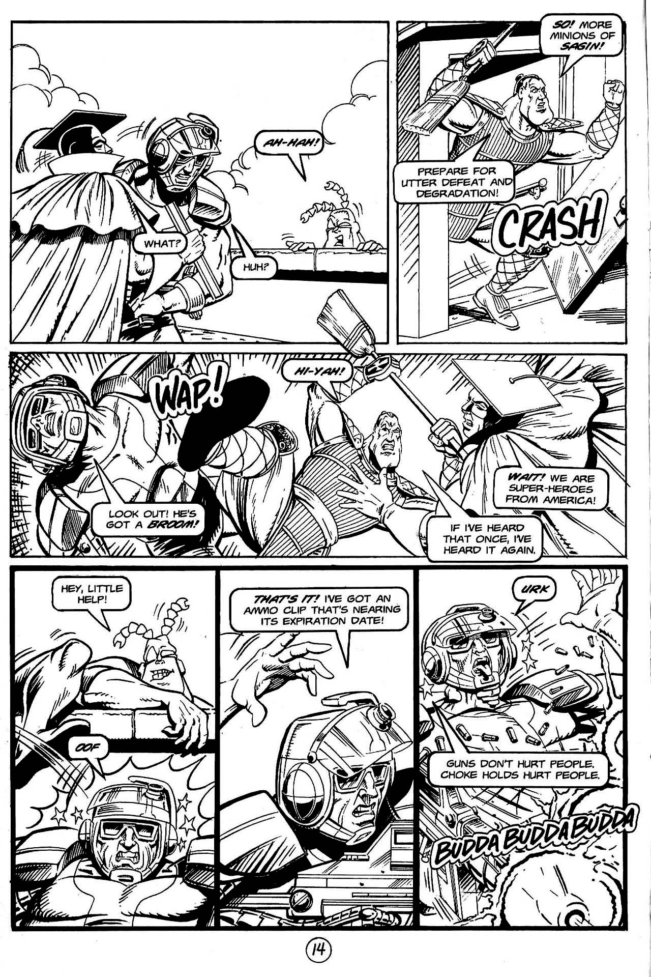 Read online Paul the Samurai (1992) comic -  Issue #9 - 15