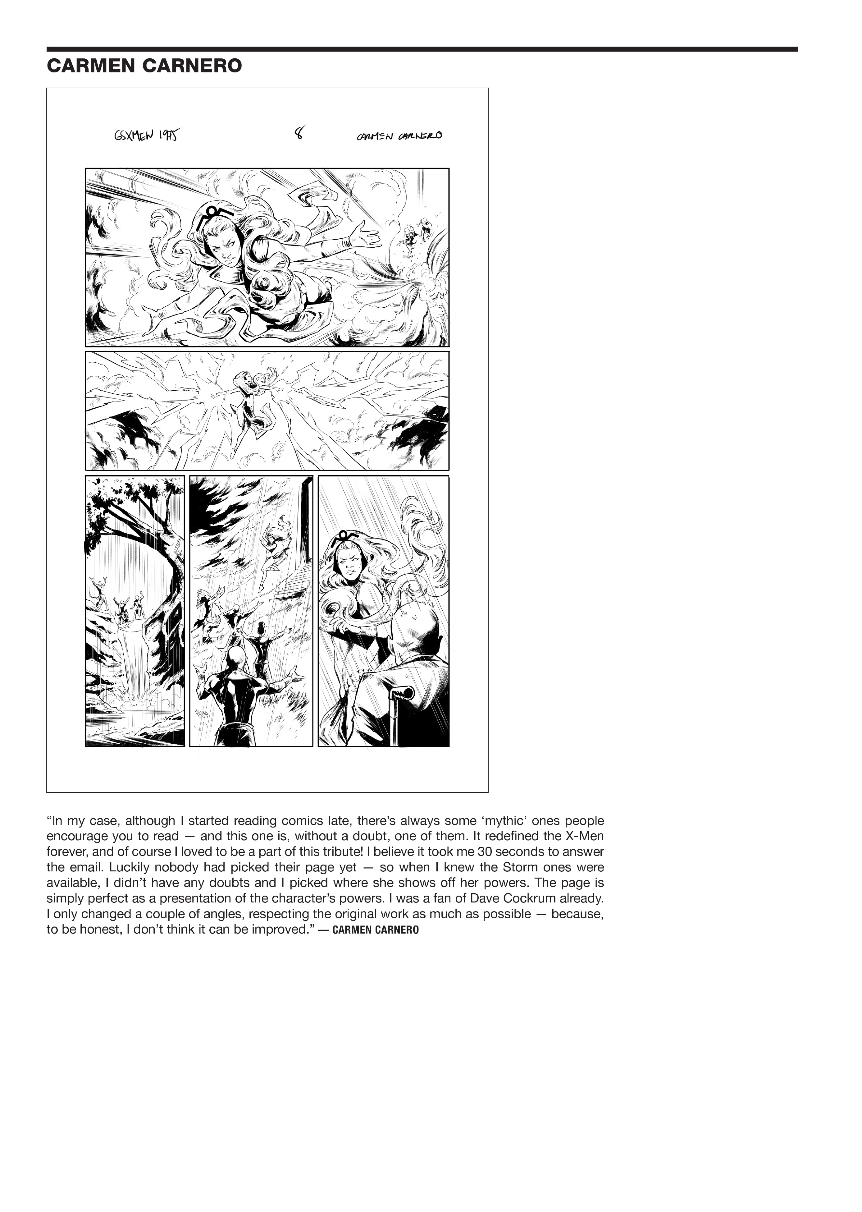 Read online Giant-Size X-Men: Tribute To Wein & Cockrum Gallery Edition comic -  Issue # TPB (Part 2) - 9