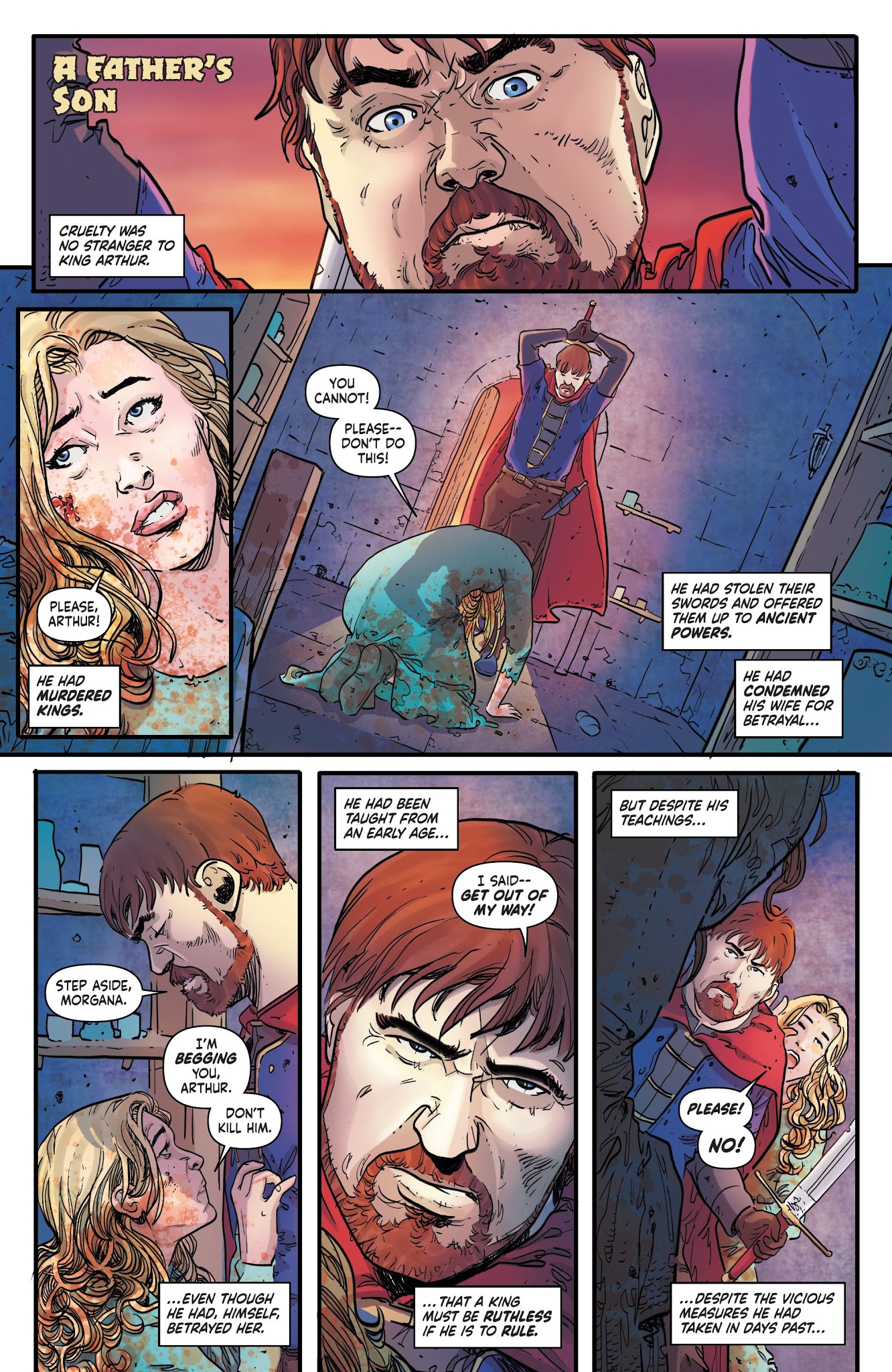 Read online Unholy Grail comic -  Issue #5 - 3