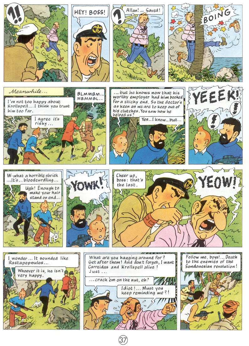 Read online The Adventures of Tintin comic -  Issue #22 - 38