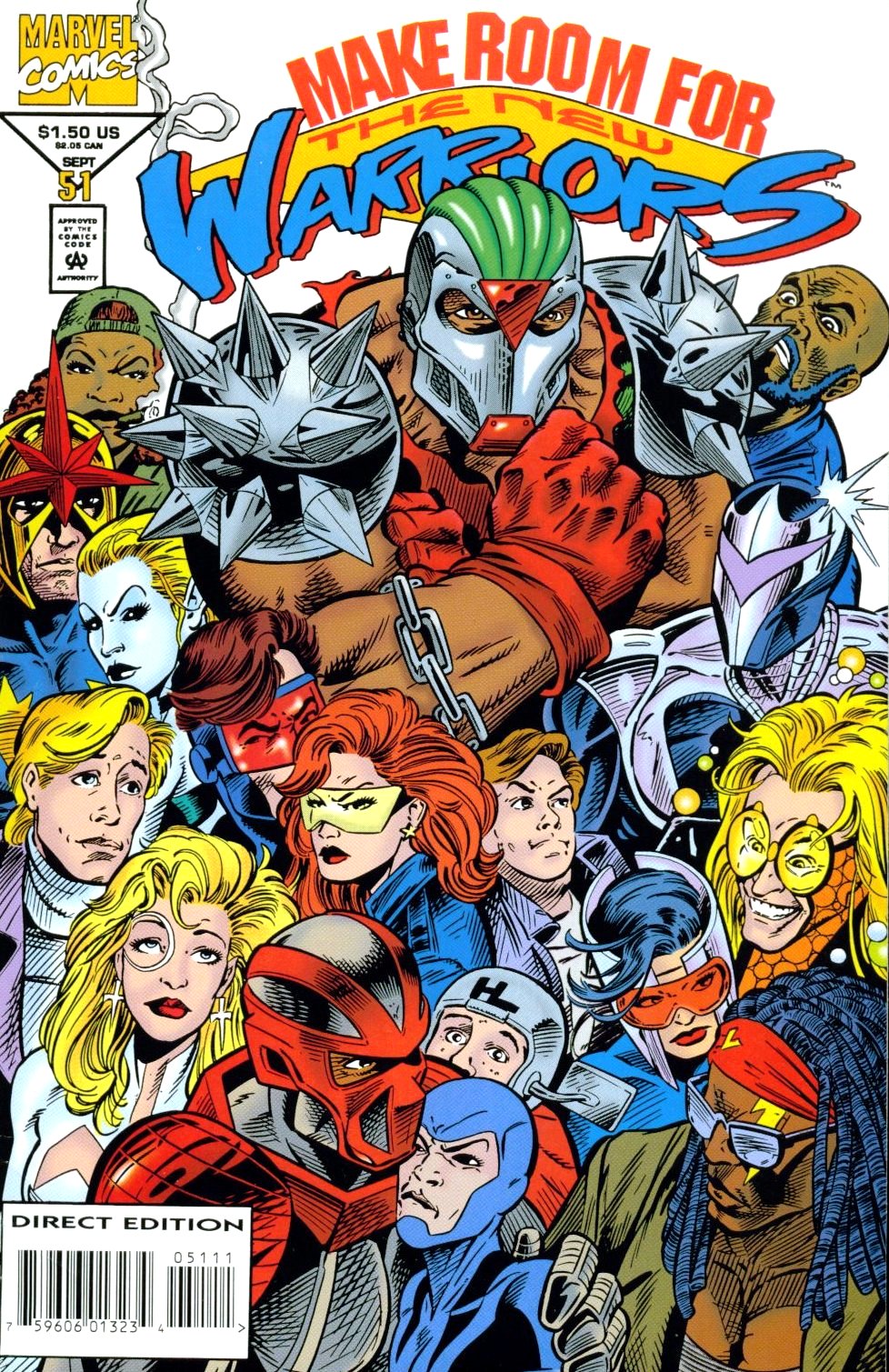 The New Warriors Issue #51 #55 - English 1