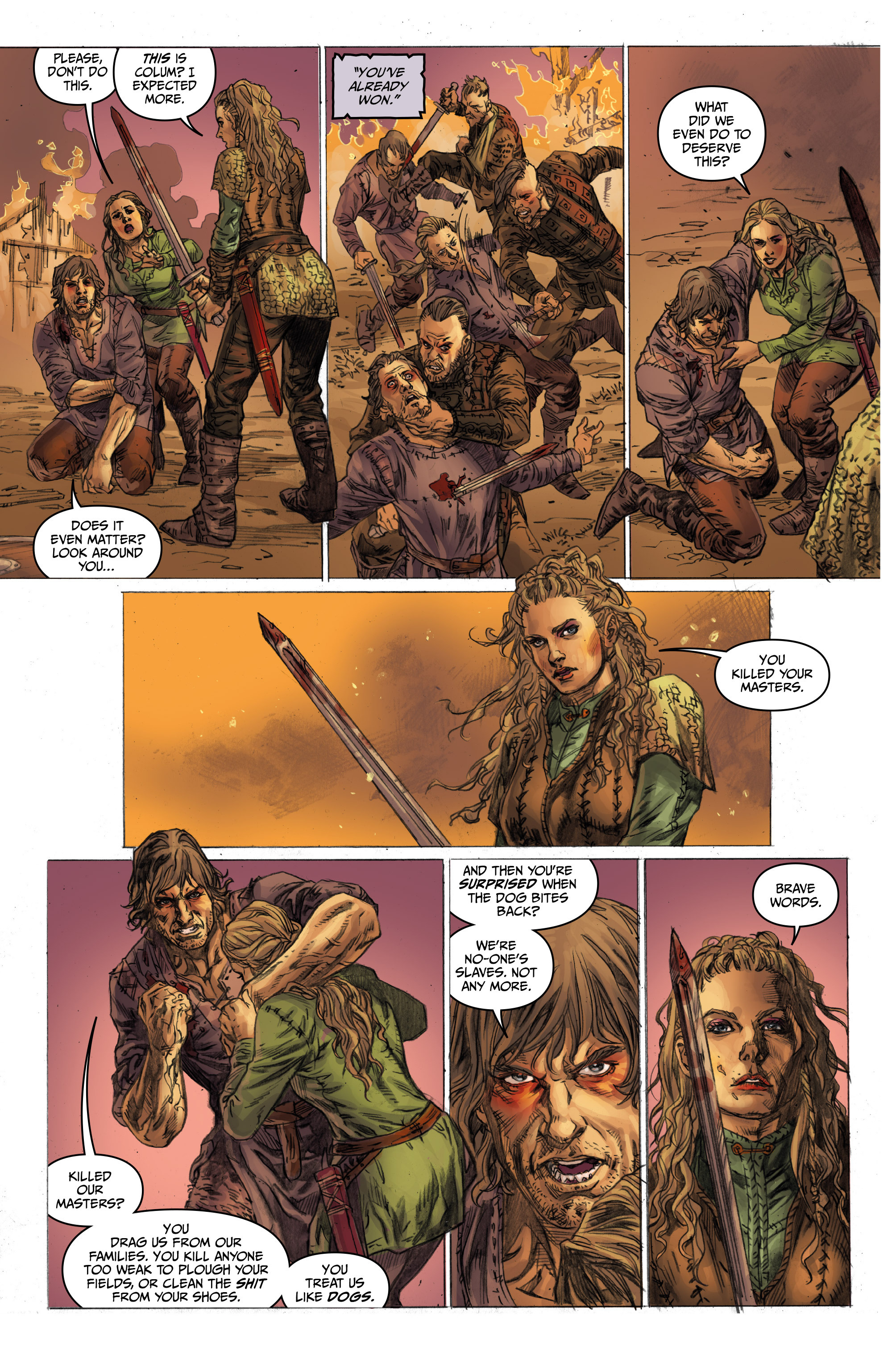 Read online Vikings: Uprising comic -  Issue #4 - 18