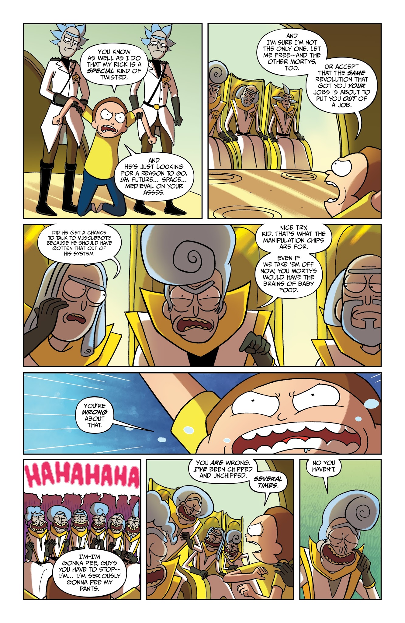 Read online Rick and Morty: Pocket Like You Stole It comic -  Issue #5 - 18