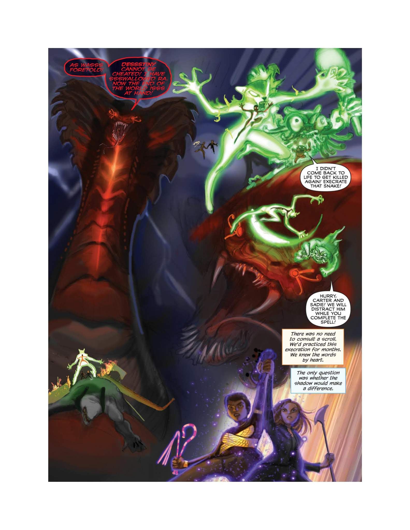 Read online The Kane Chronicles comic -  Issue # TPB 3 (Part 2) - 50