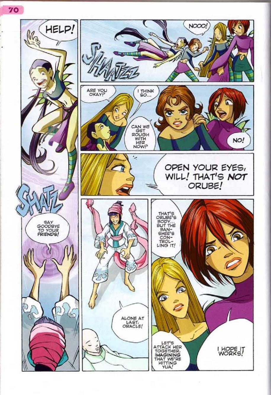 Read online W.i.t.c.h. comic -  Issue #30 - 54