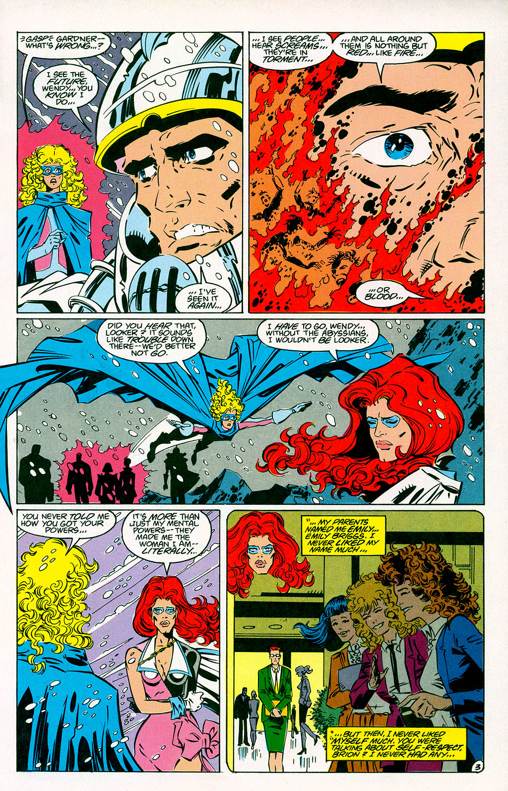 Read online The Outsiders (1985) comic -  Issue #28 - 4