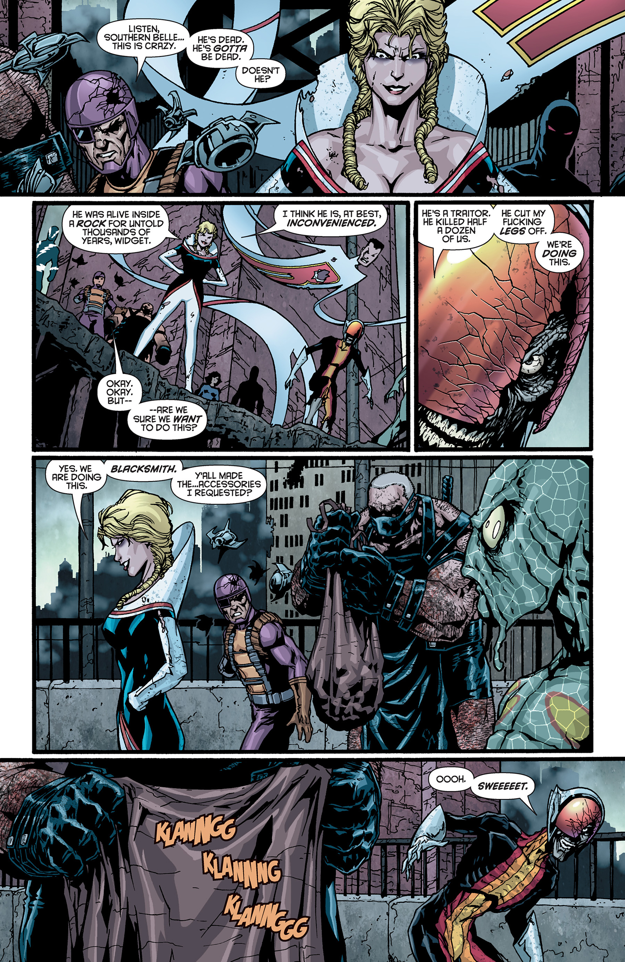 Read online Leaving Megalopolis: Surviving Megalopolis comic -  Issue #1 - 4