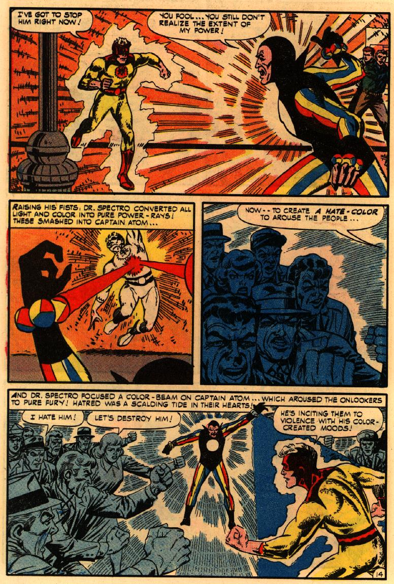 Read online Captain Atom (1965) comic -  Issue #79 - 20
