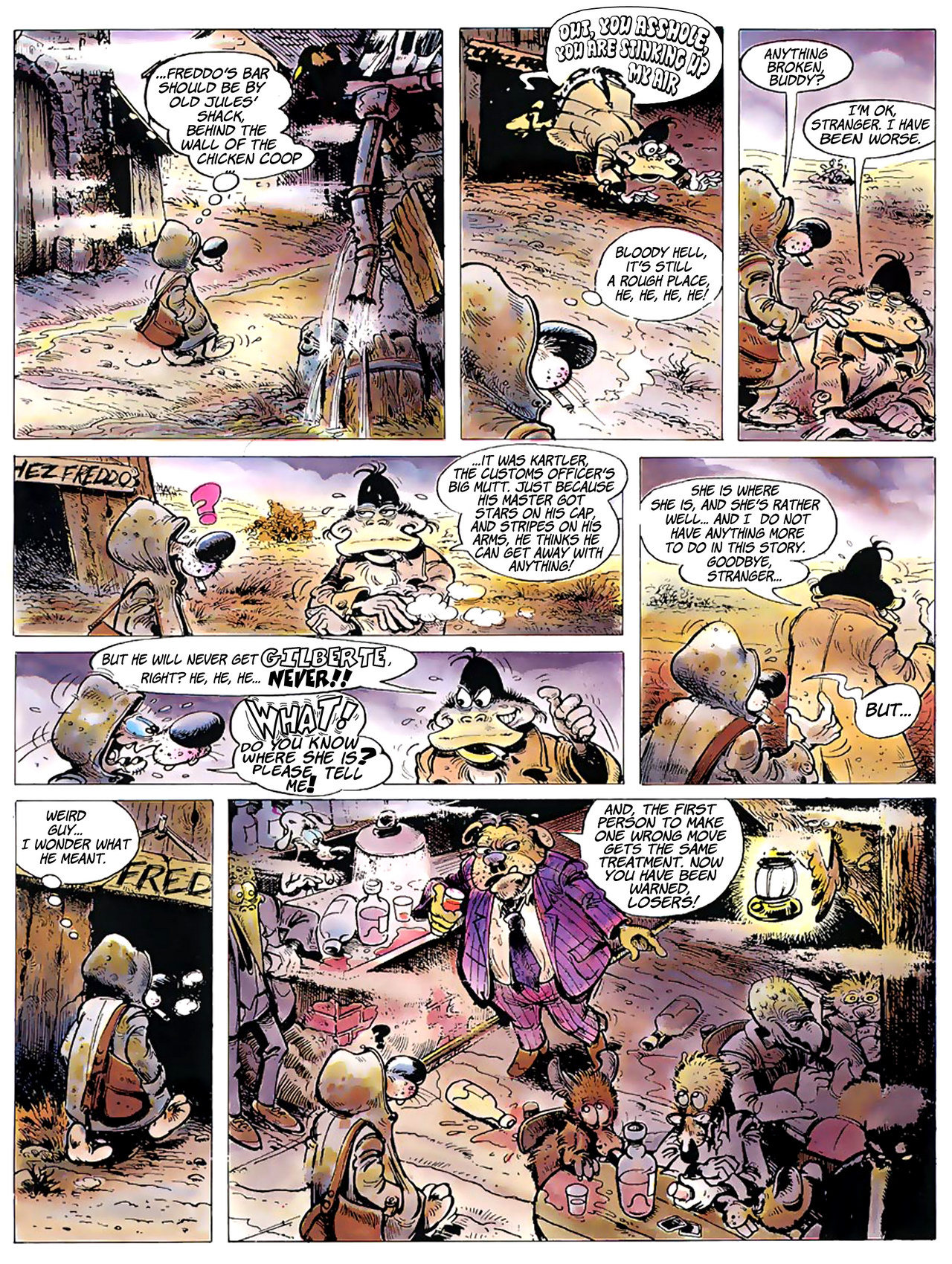 Read online Une enquête de l'inspecteur Canardo comic -  Issue #1 - 8