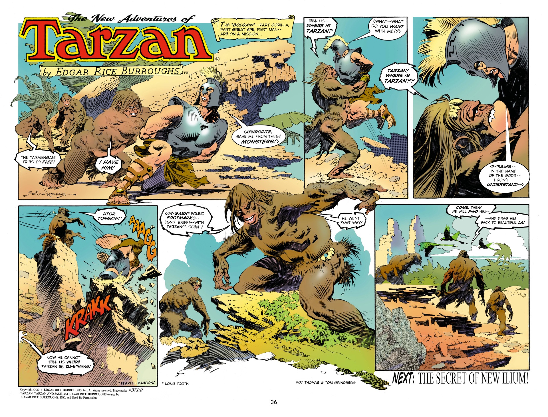Read online Tarzan: The New Adventures comic -  Issue # TPB - 38