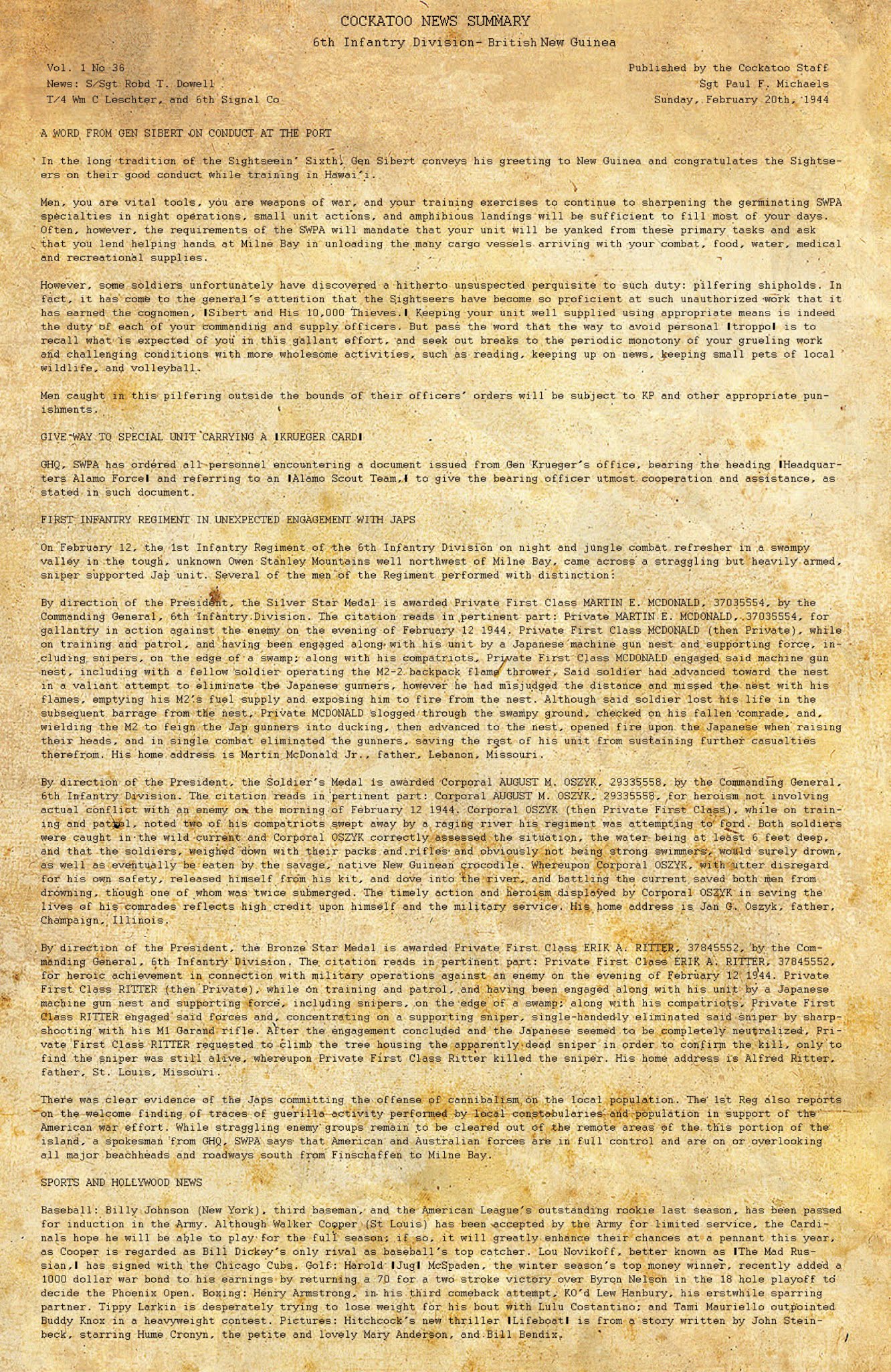 Read online Fever Ridge: A Tale of MacArthur's Jungle War comic -  Issue #3 - 15