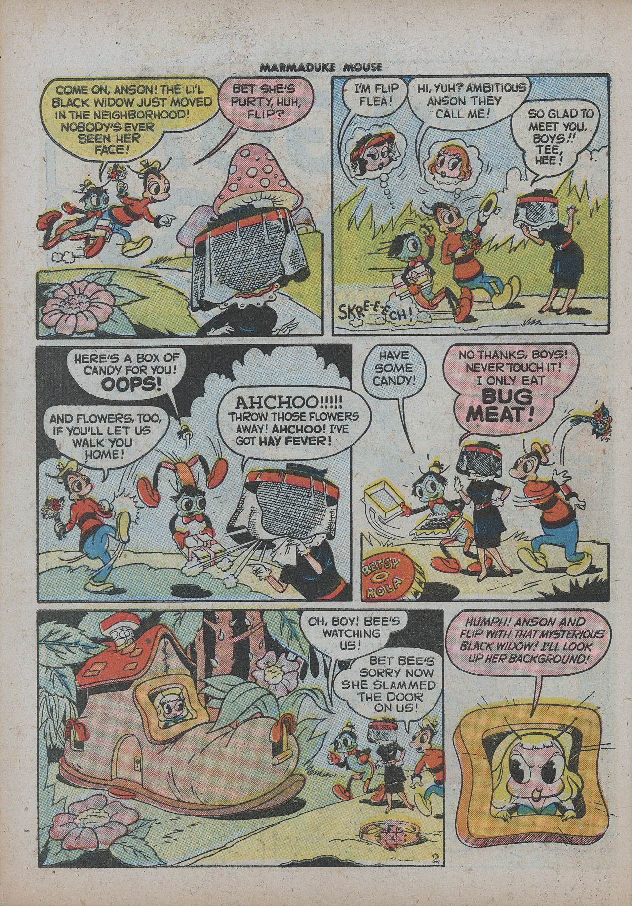 Read online Marmaduke Mouse comic -  Issue #3 - 40