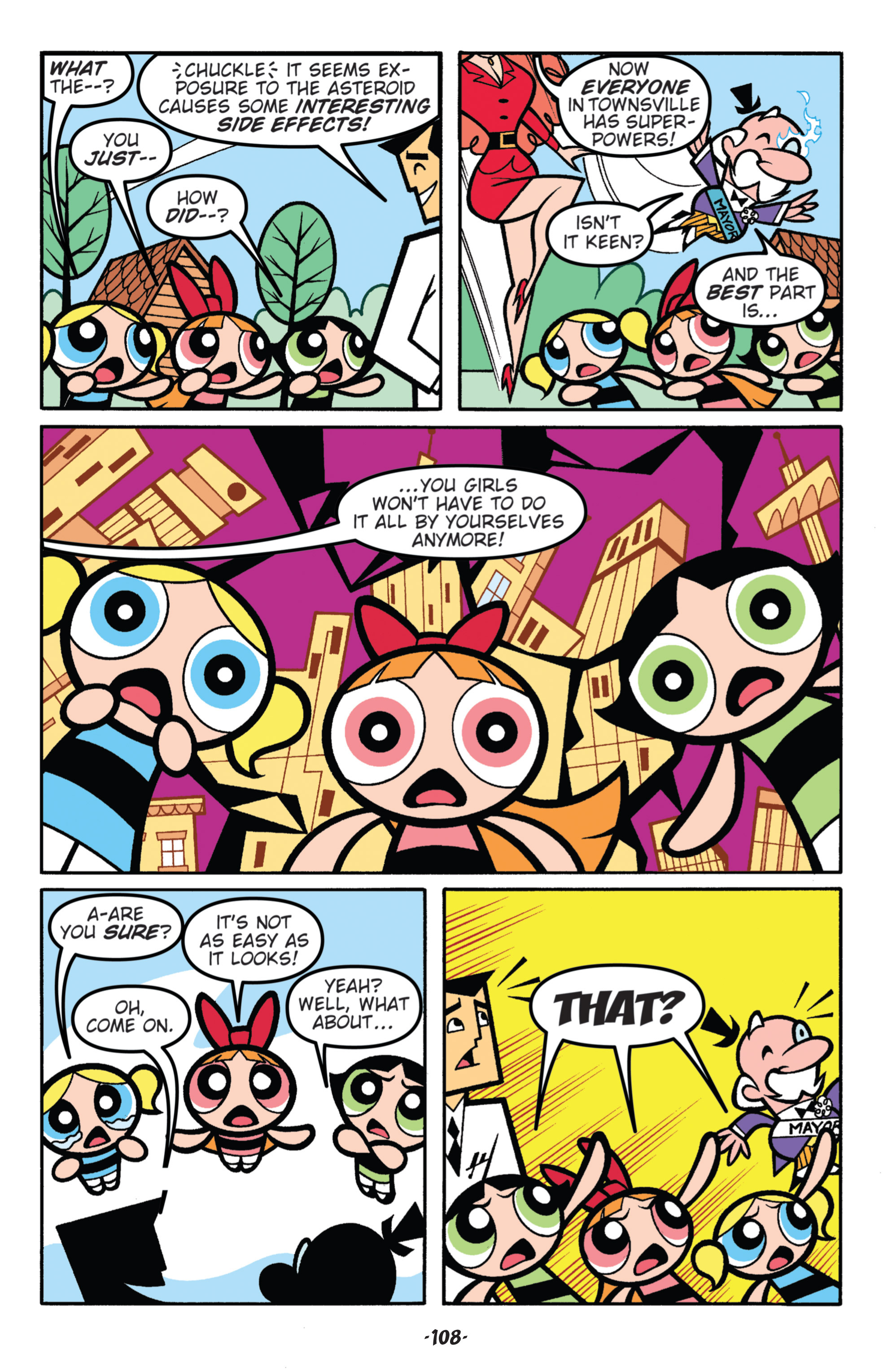 Read online Powerpuff Girls Classics comic -  Issue # TPB 1 - 108