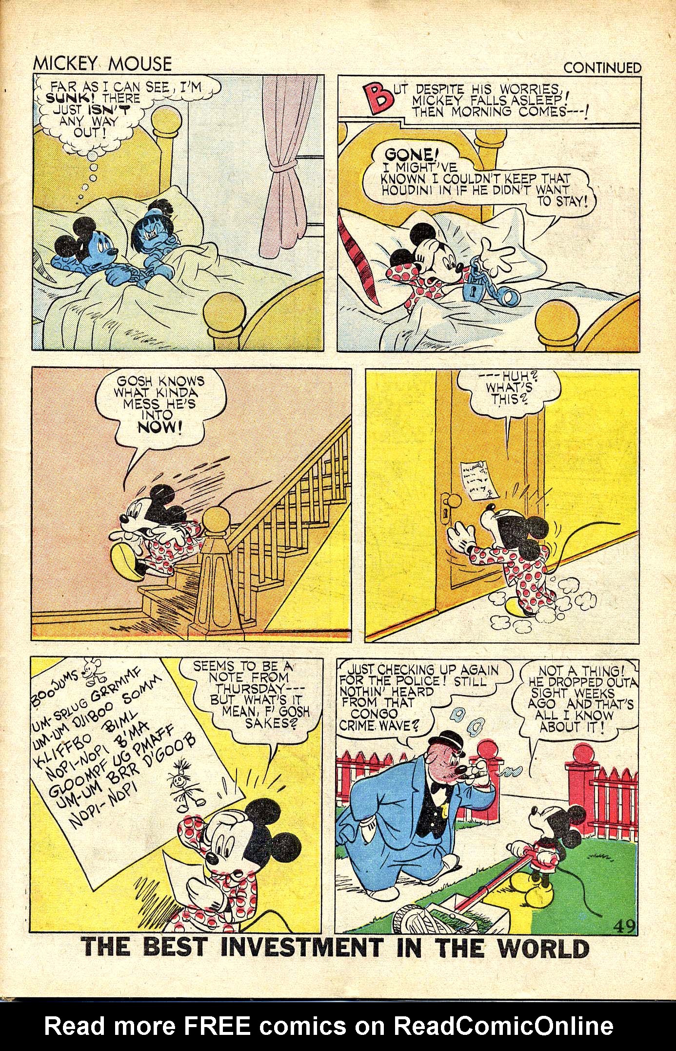 Read online Walt Disney's Comics and Stories comic -  Issue #24 - 51