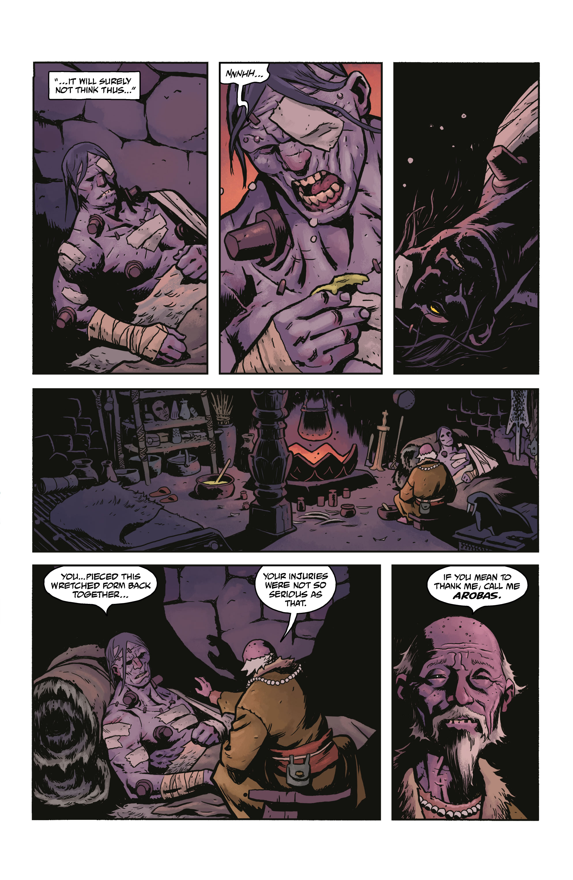 Read online Frankenstein Undone comic -  Issue #1 - 15