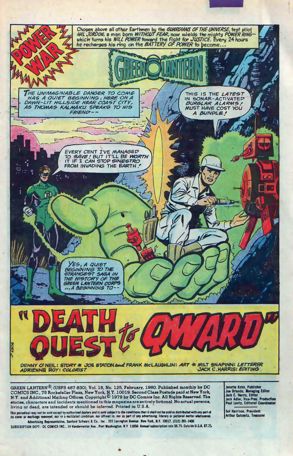 Green Lantern (1960) Issue #125 #128 - English 2