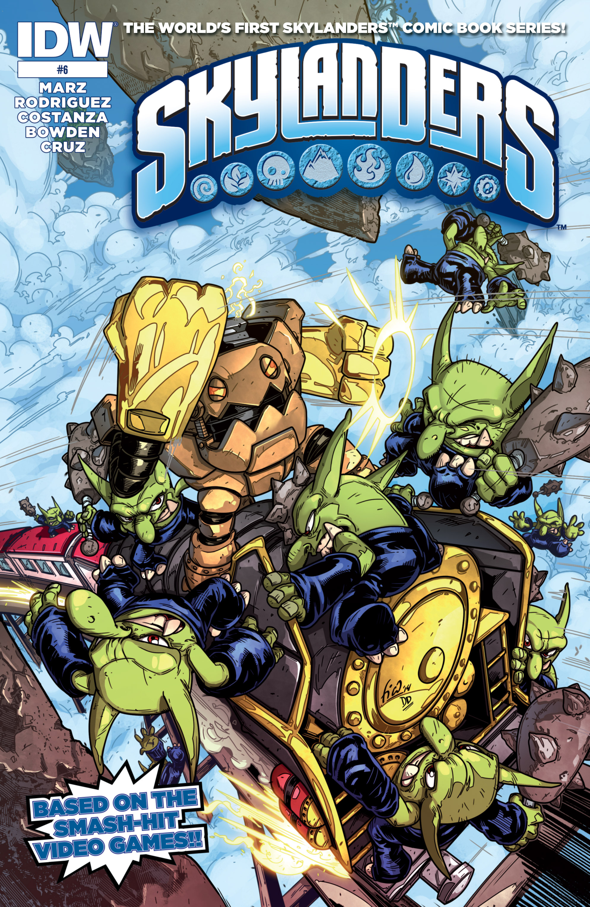 Read online Skylanders comic -  Issue #6 - 1