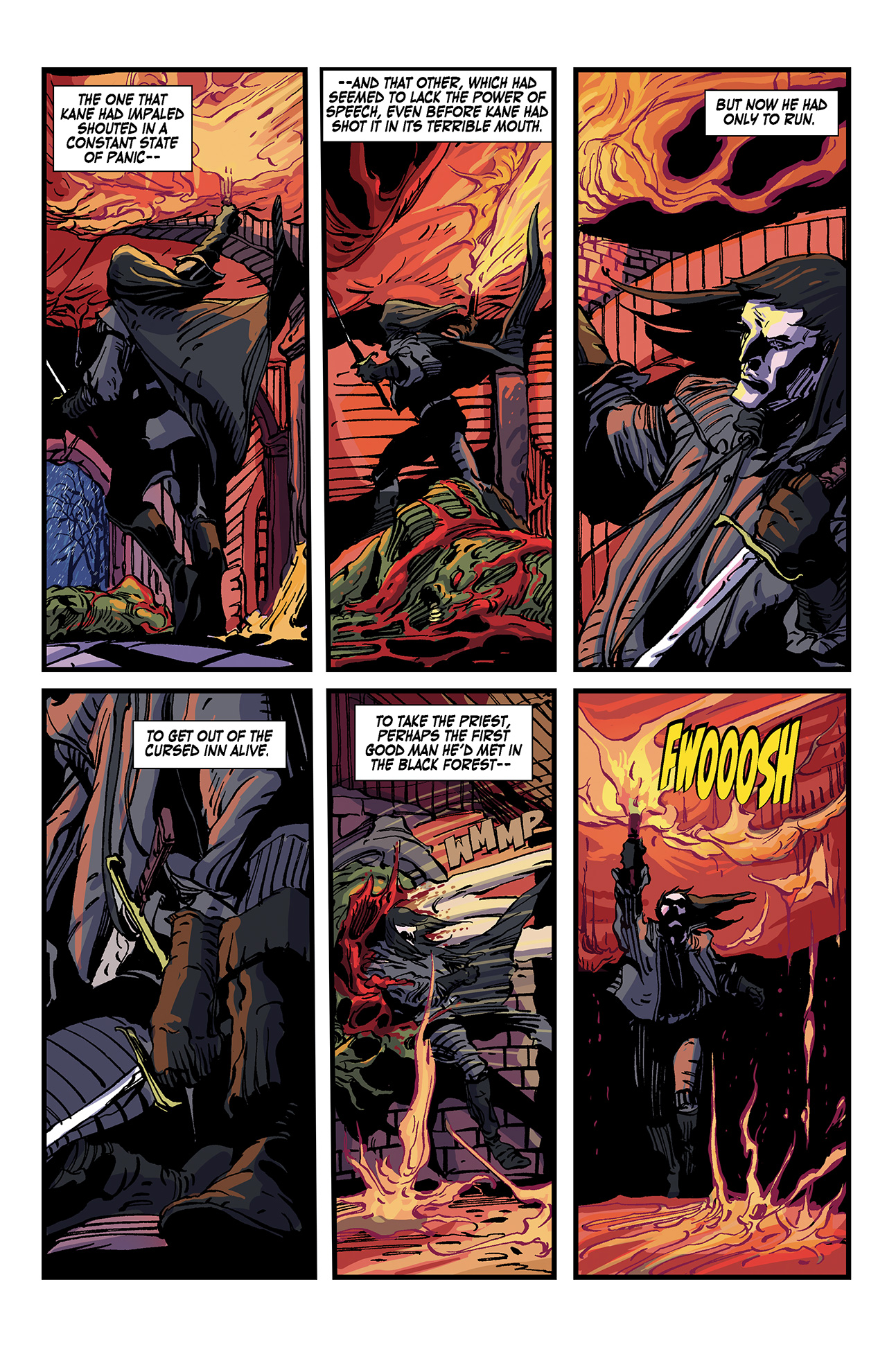 Read online Solomon Kane: Death's Black Riders comic -  Issue #4 - 19