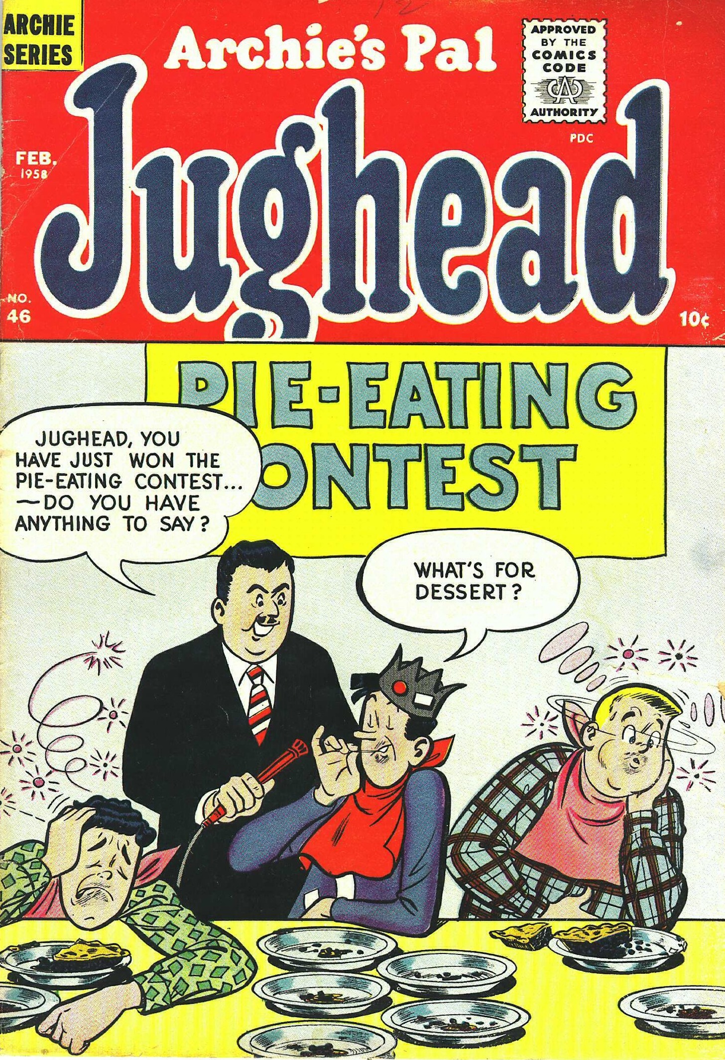 Read online Archie's Pal Jughead comic -  Issue #46 - 1