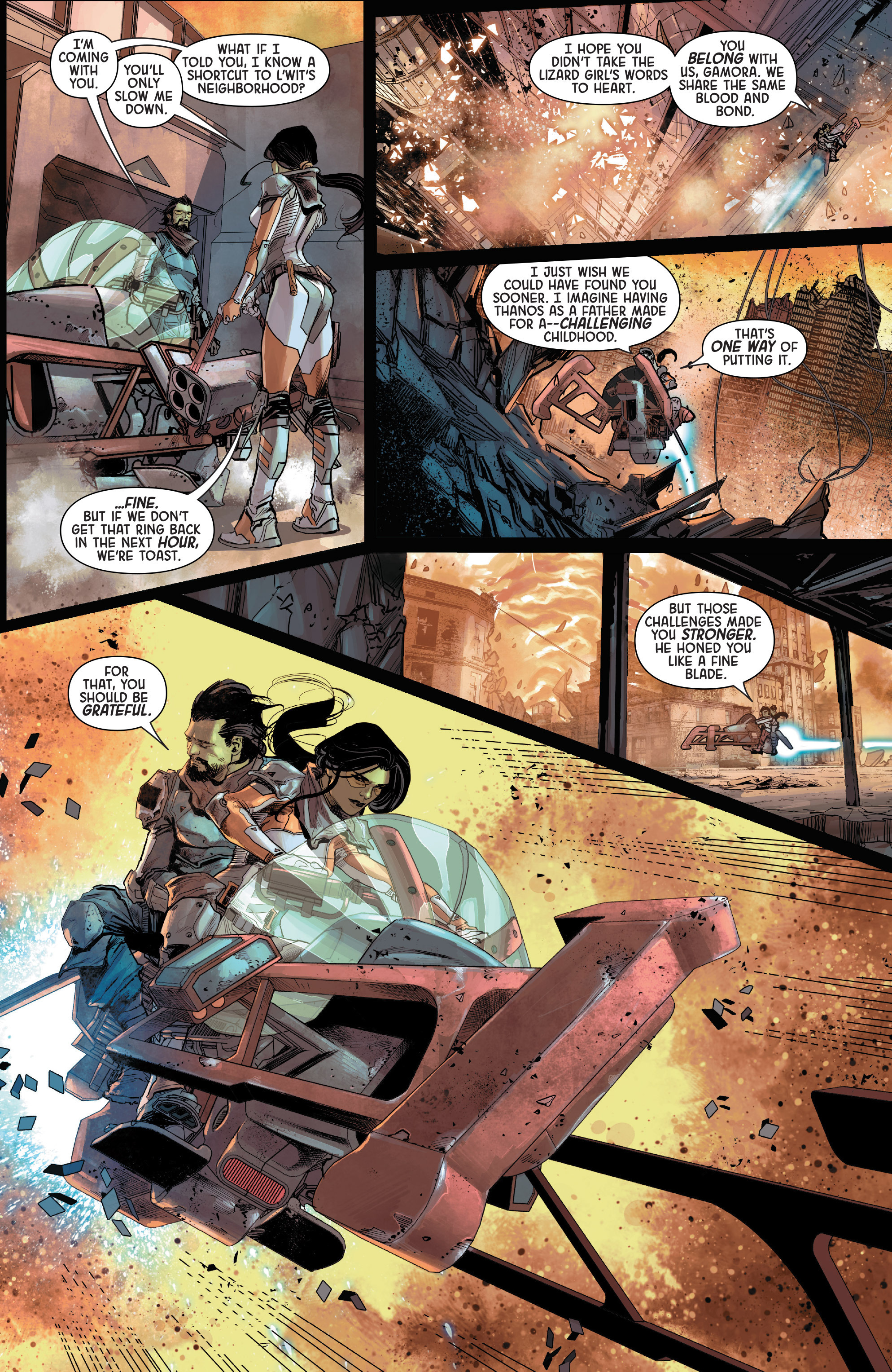 Read online Gamora comic -  Issue #4 - 11