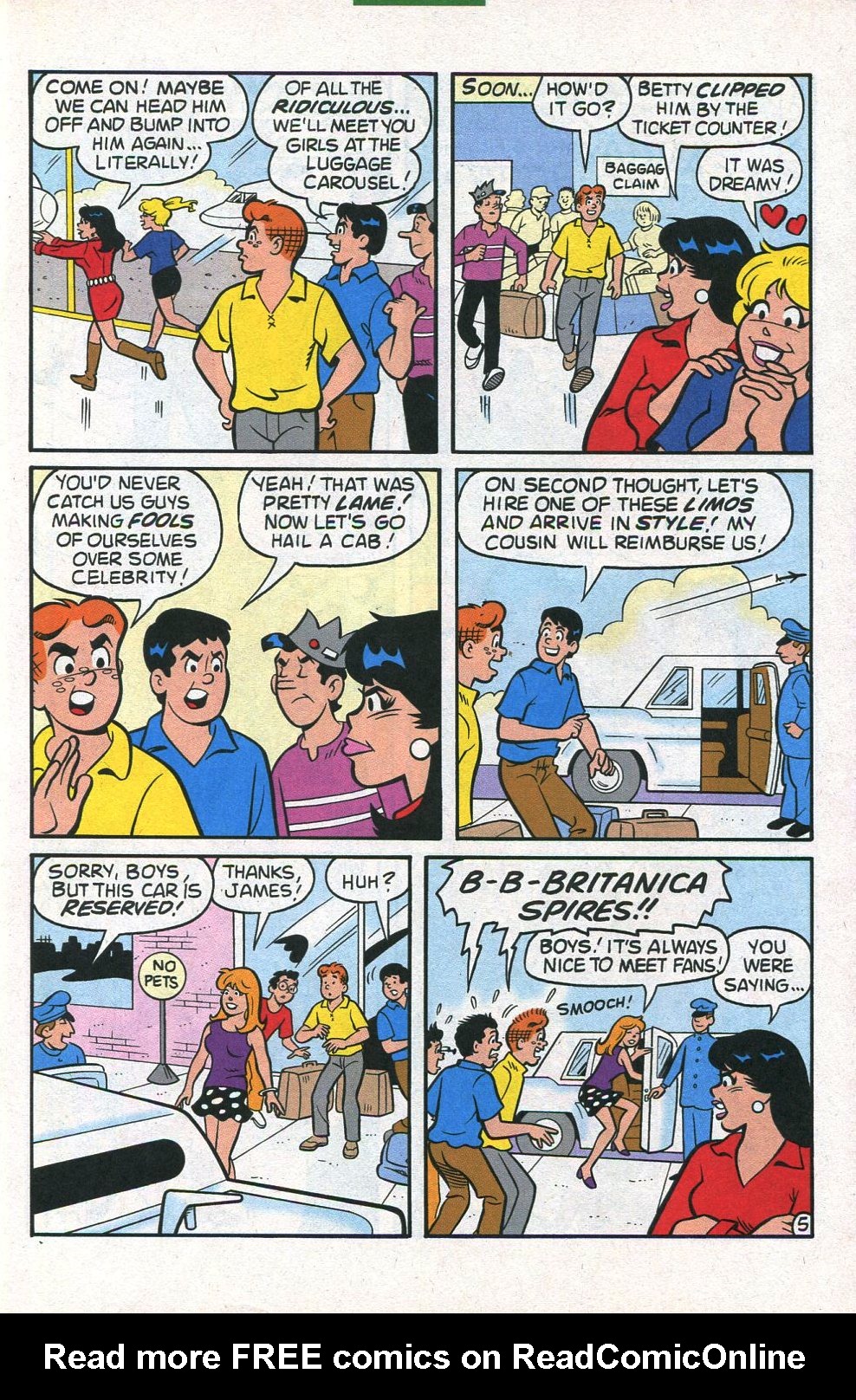 Read online Archie's Spring Break comic -  Issue #5 - 7