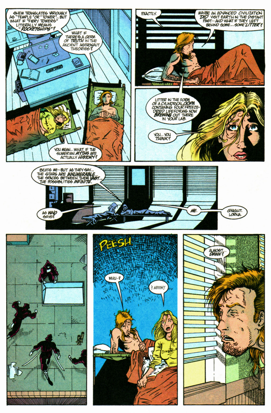 Read online Xenobrood comic -  Issue #0 - 19