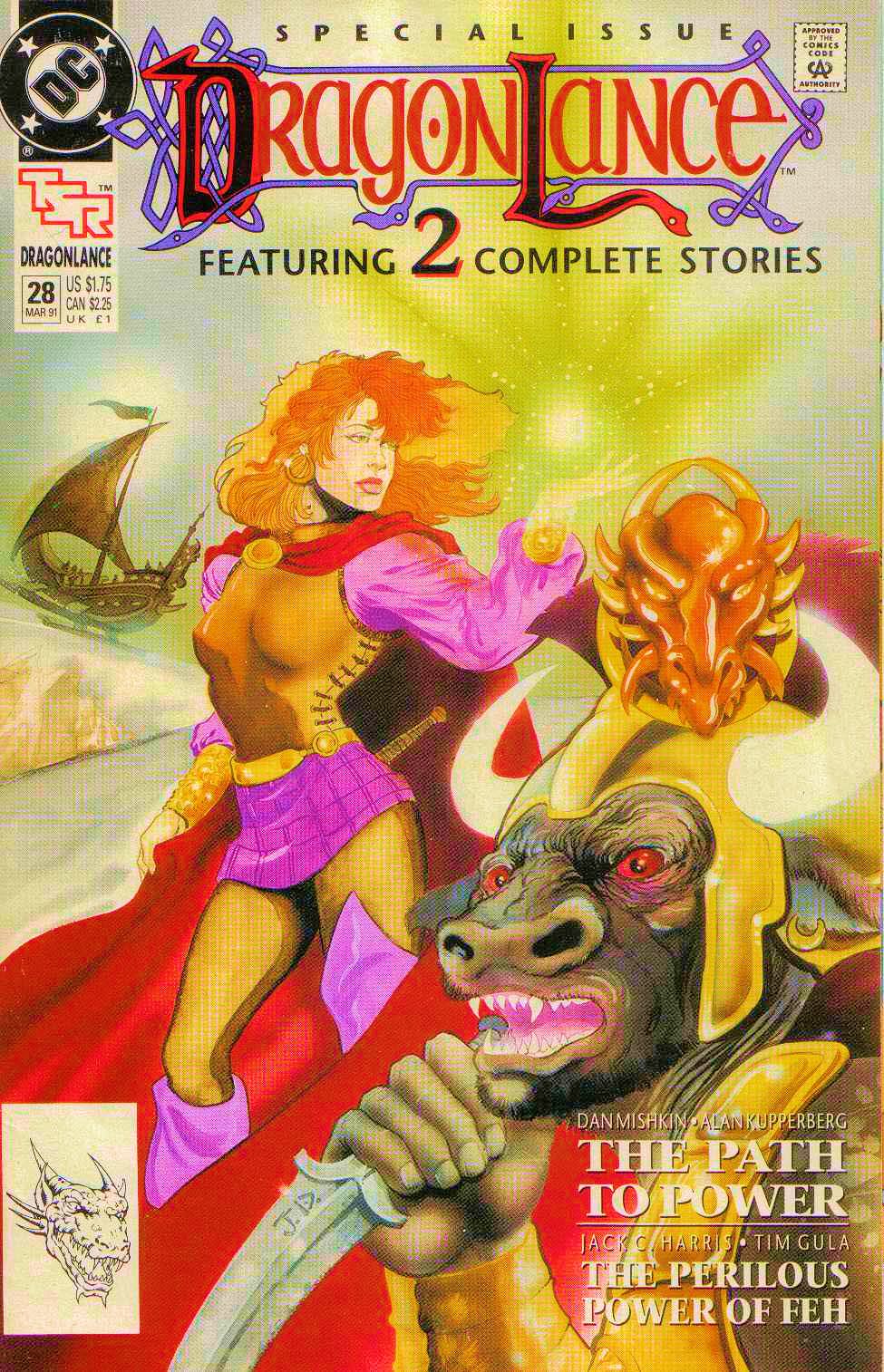Read online Dragonlance comic -  Issue #28 - 1