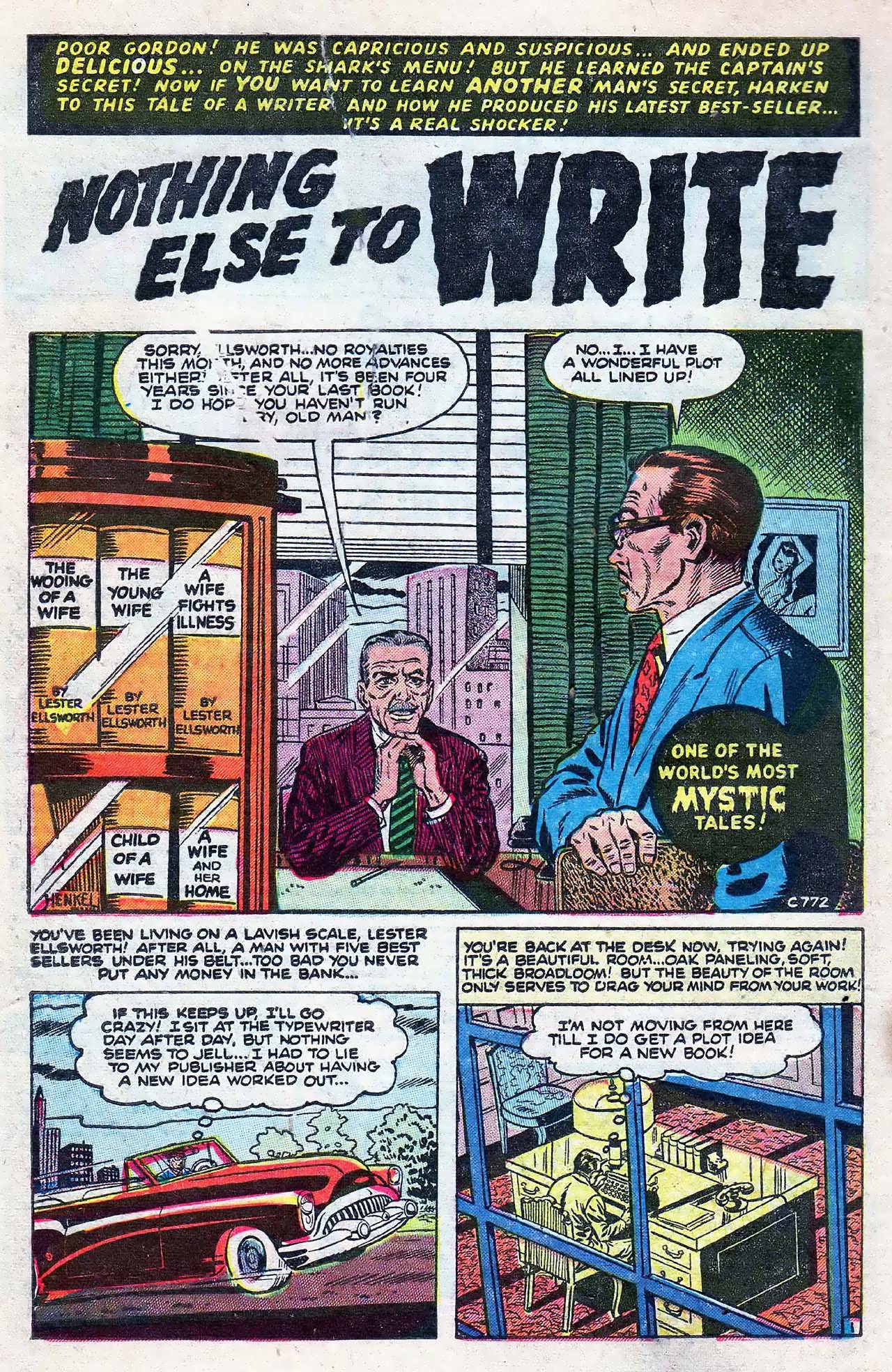 Read online Mystic (1951) comic -  Issue #22 - 22