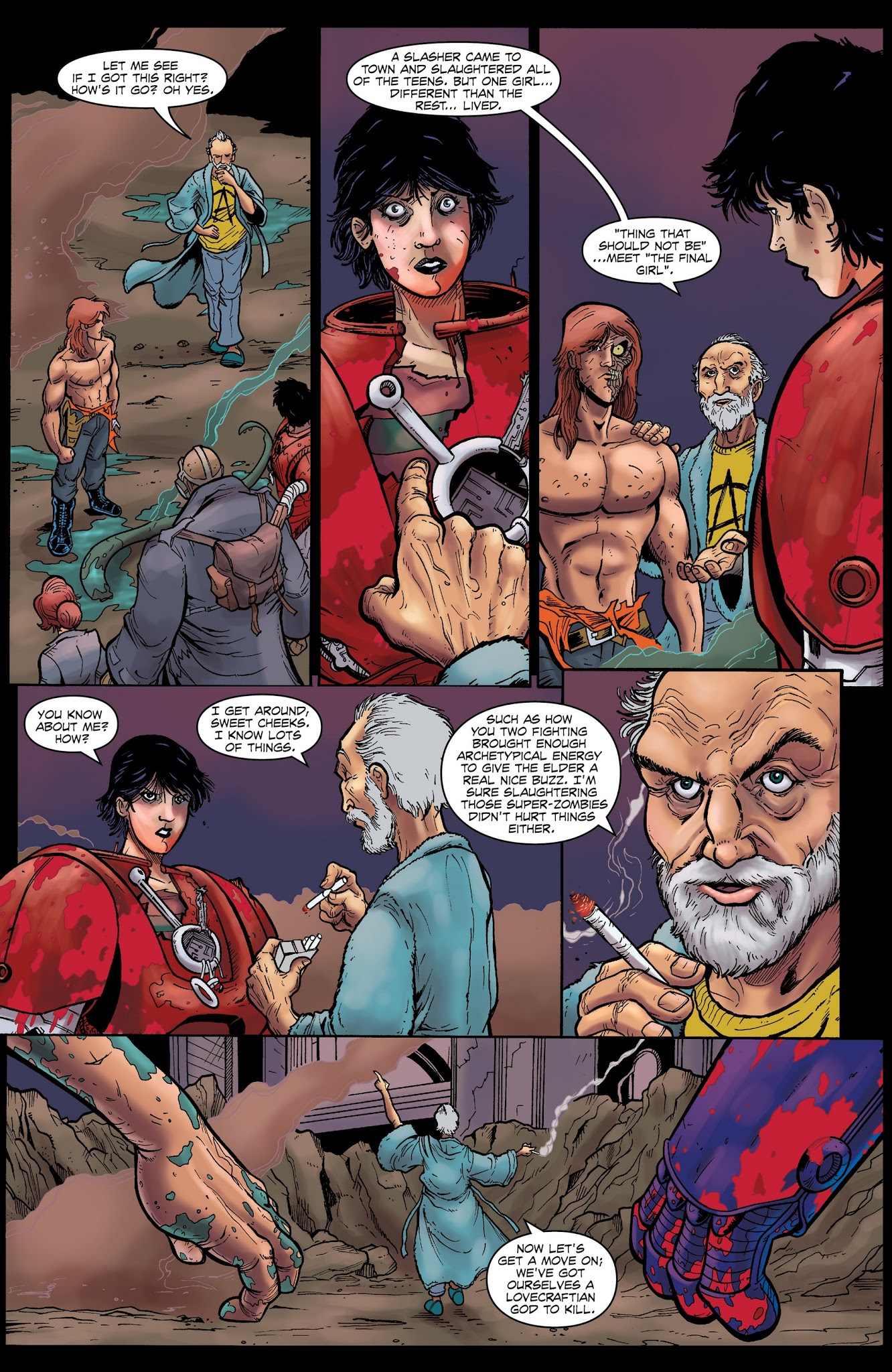 Read online Hack/Slash Omnibus comic -  Issue # TPB 3 - 411