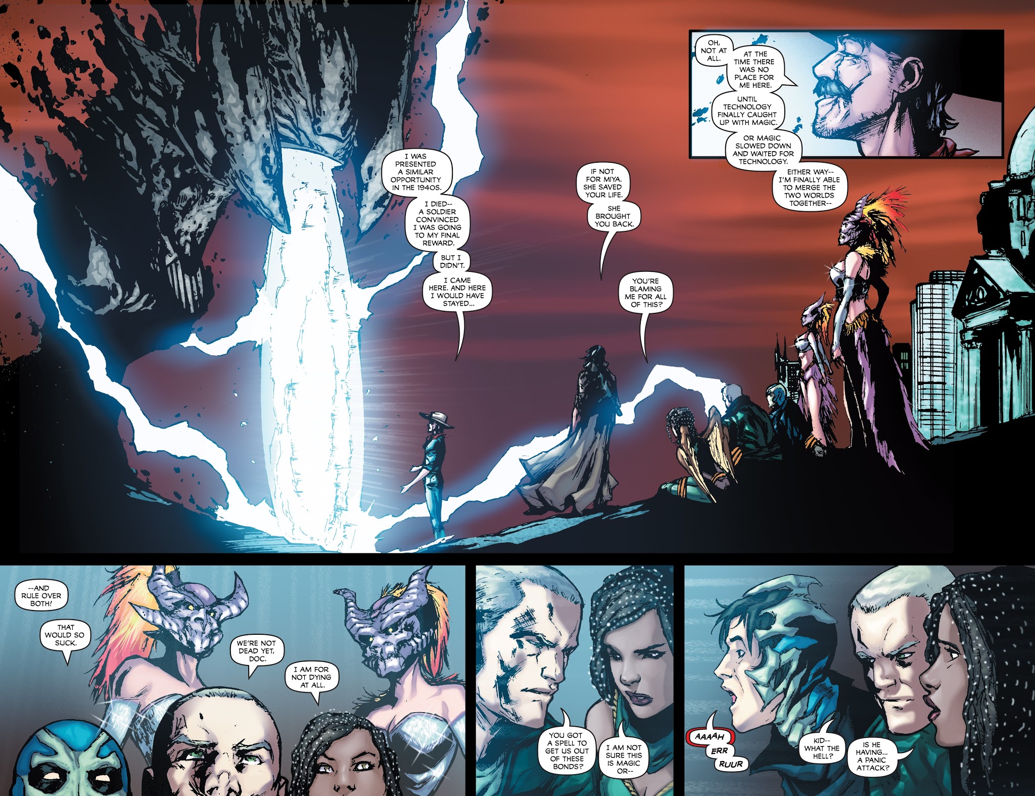 Read online No World comic -  Issue #6 - 8