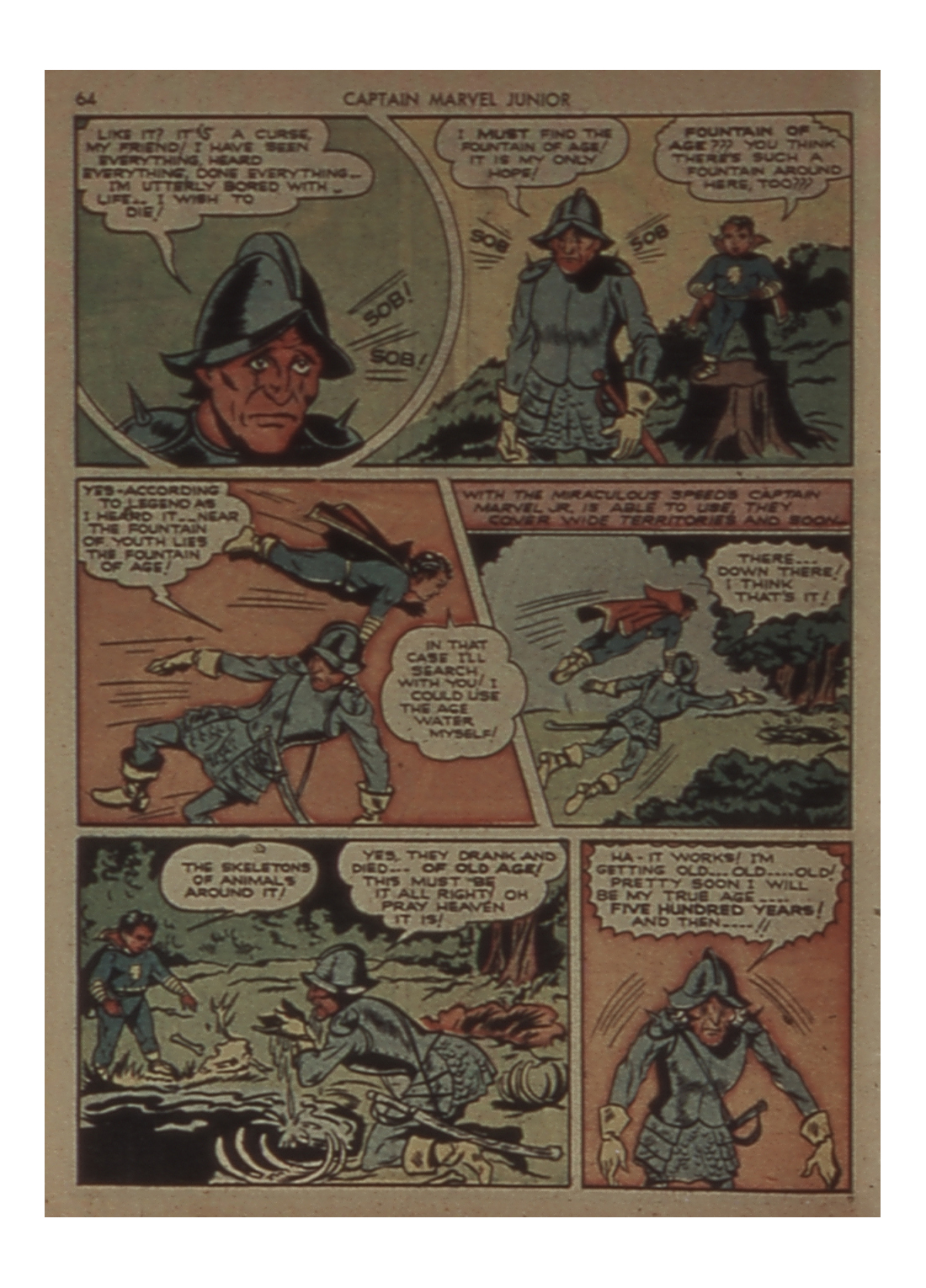 Read online Captain Marvel, Jr. comic -  Issue #5 - 64