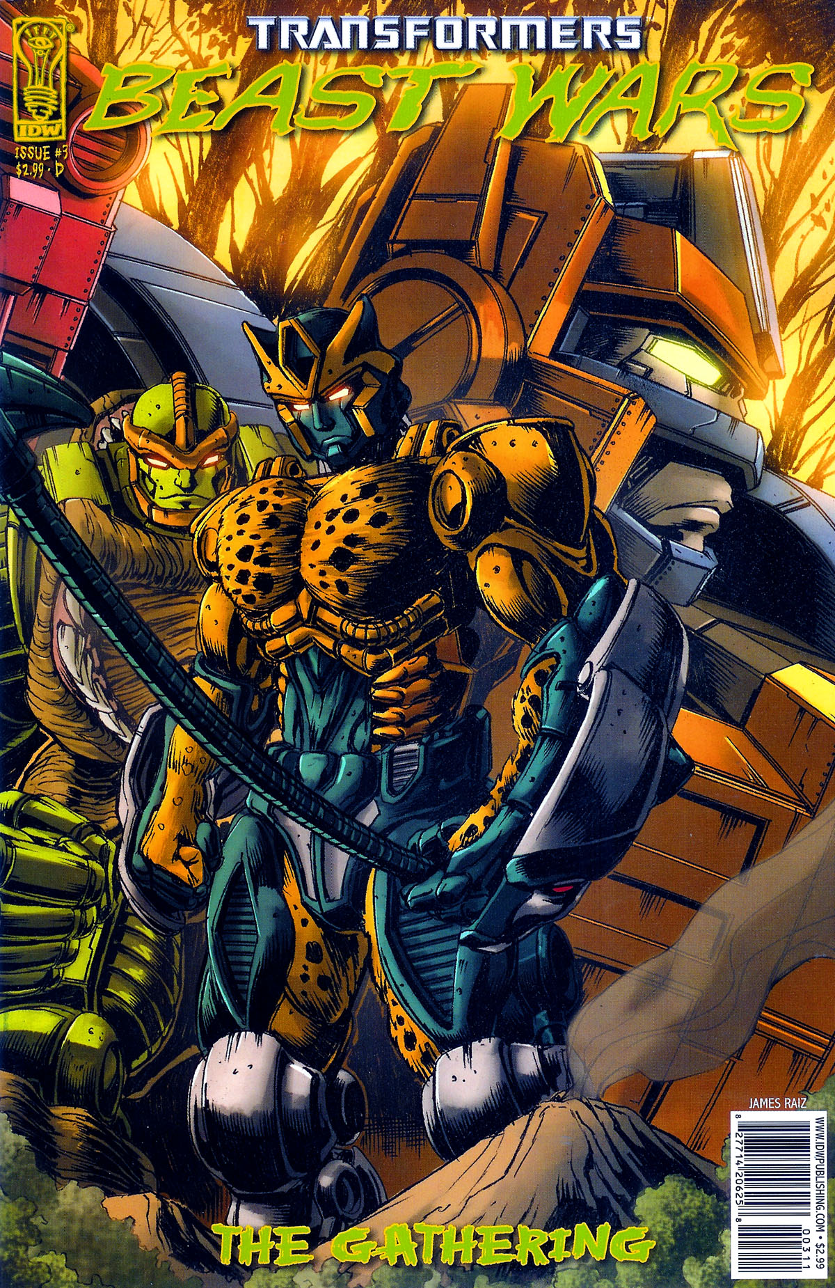 Read online Transformers, Beast Wars: The Gathering comic -  Issue #3 - 4