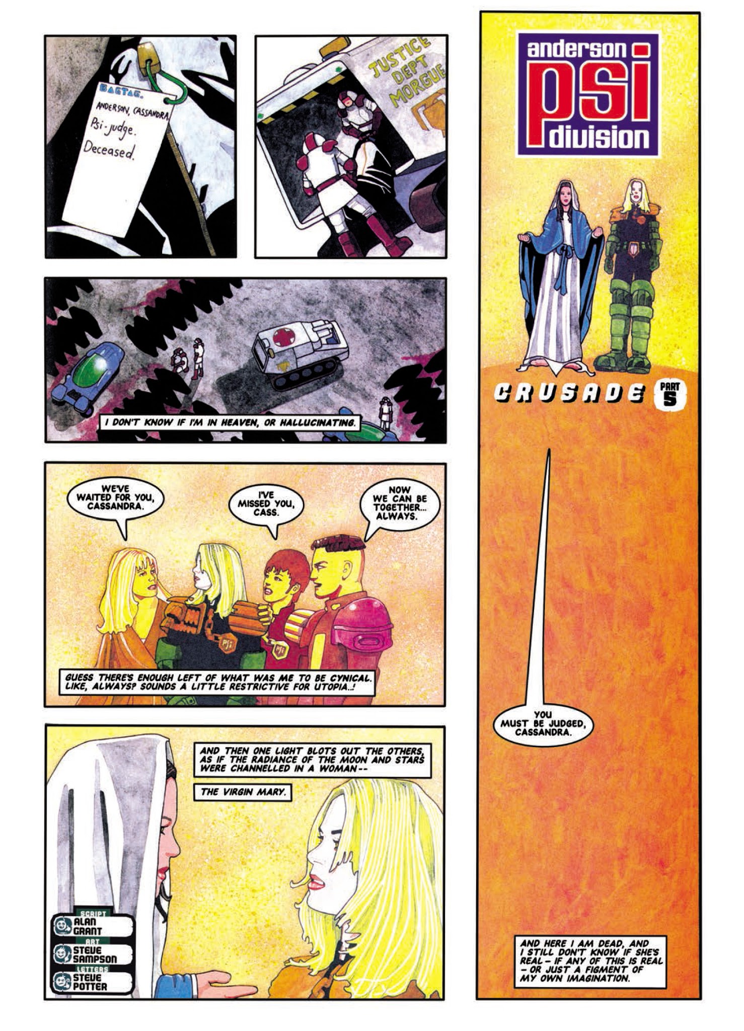 Read online Judge Anderson: The Psi Files comic -  Issue # TPB 3 - 174