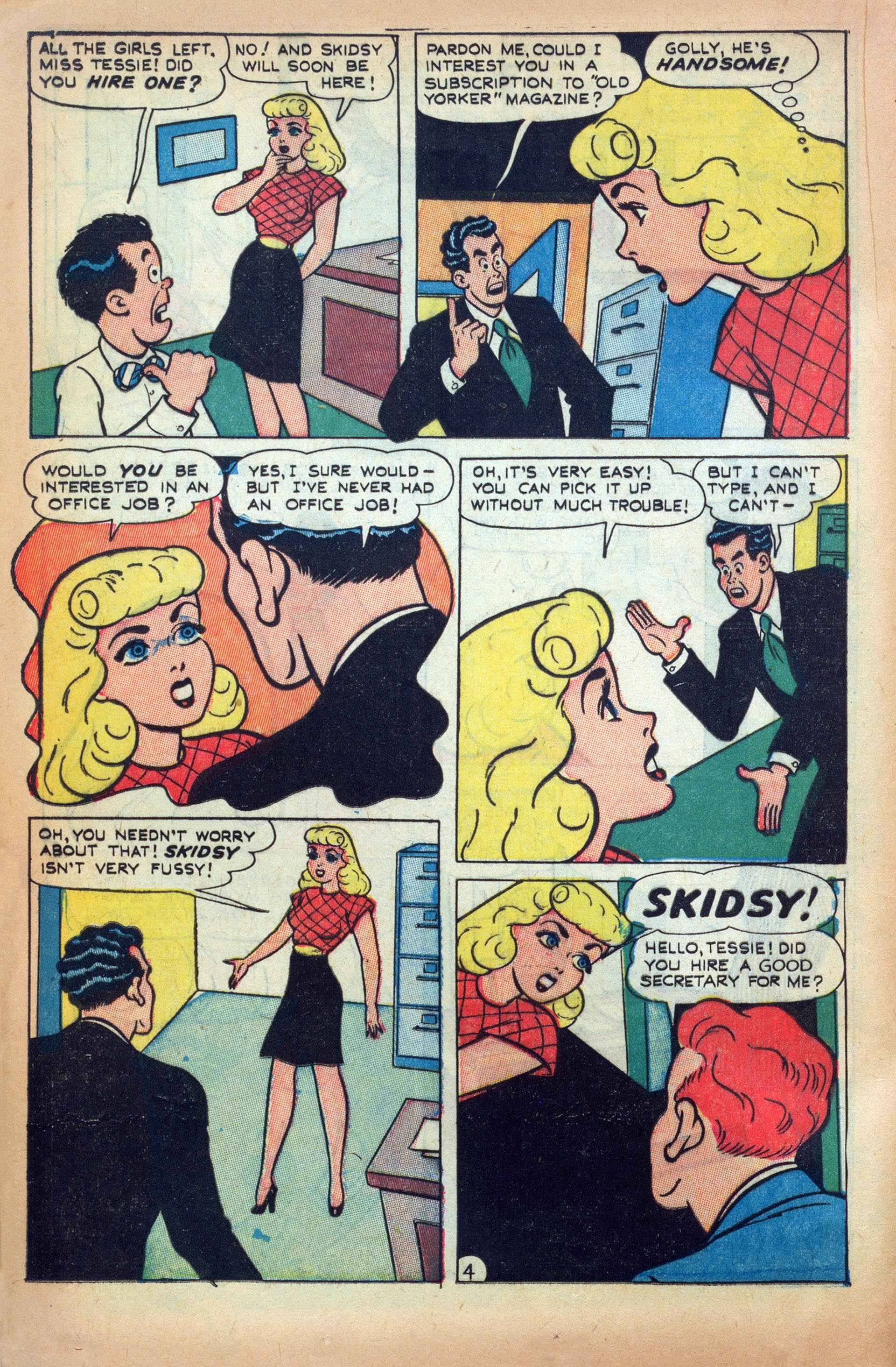Read online Tessie the Typist comic -  Issue #13 - 28