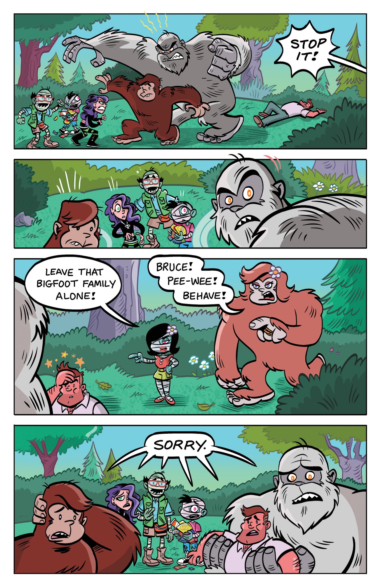 Read online Wrapped Up comic -  Issue #6 - 17