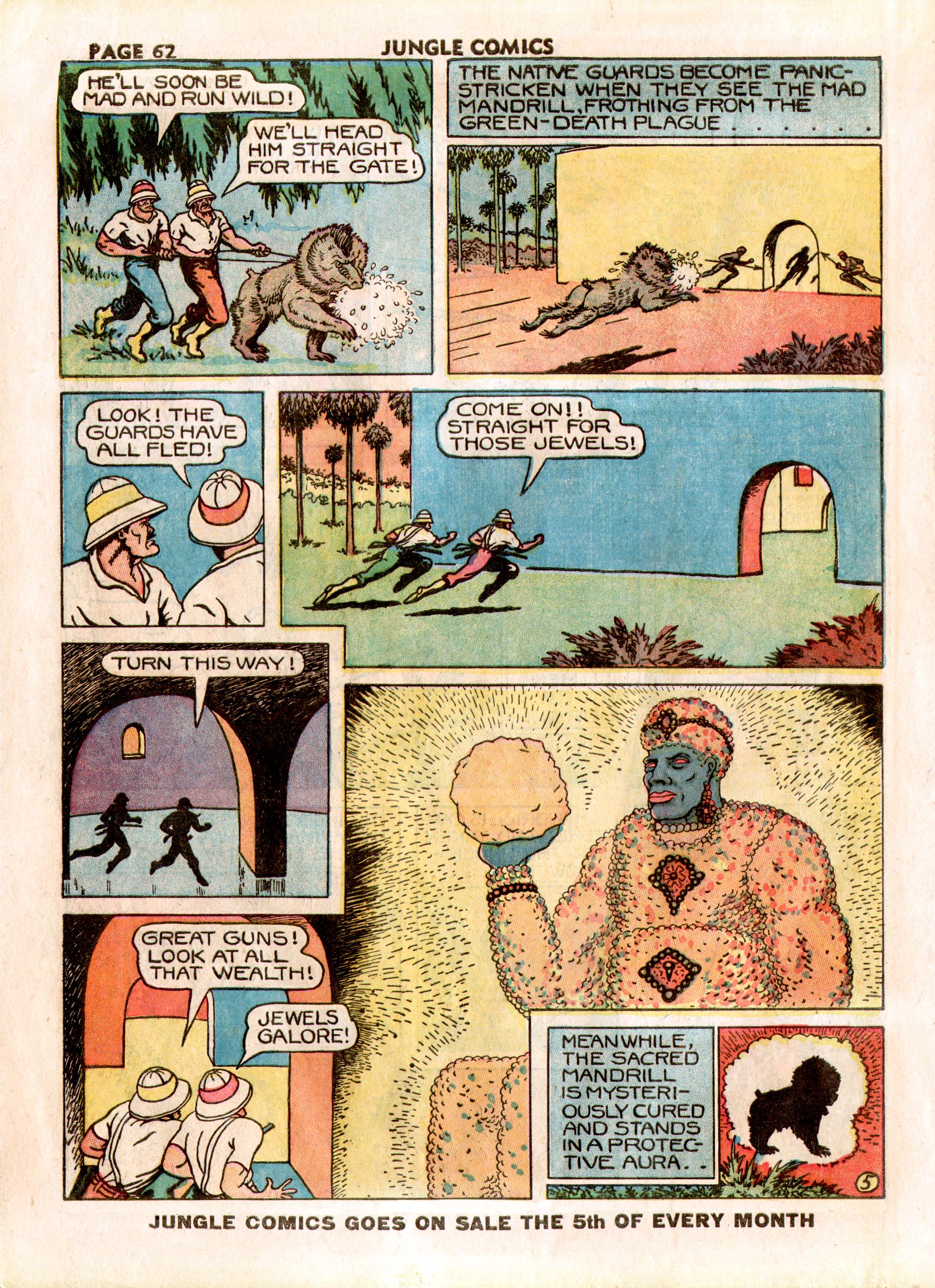 Read online Jungle Comics comic -  Issue #3 - 64