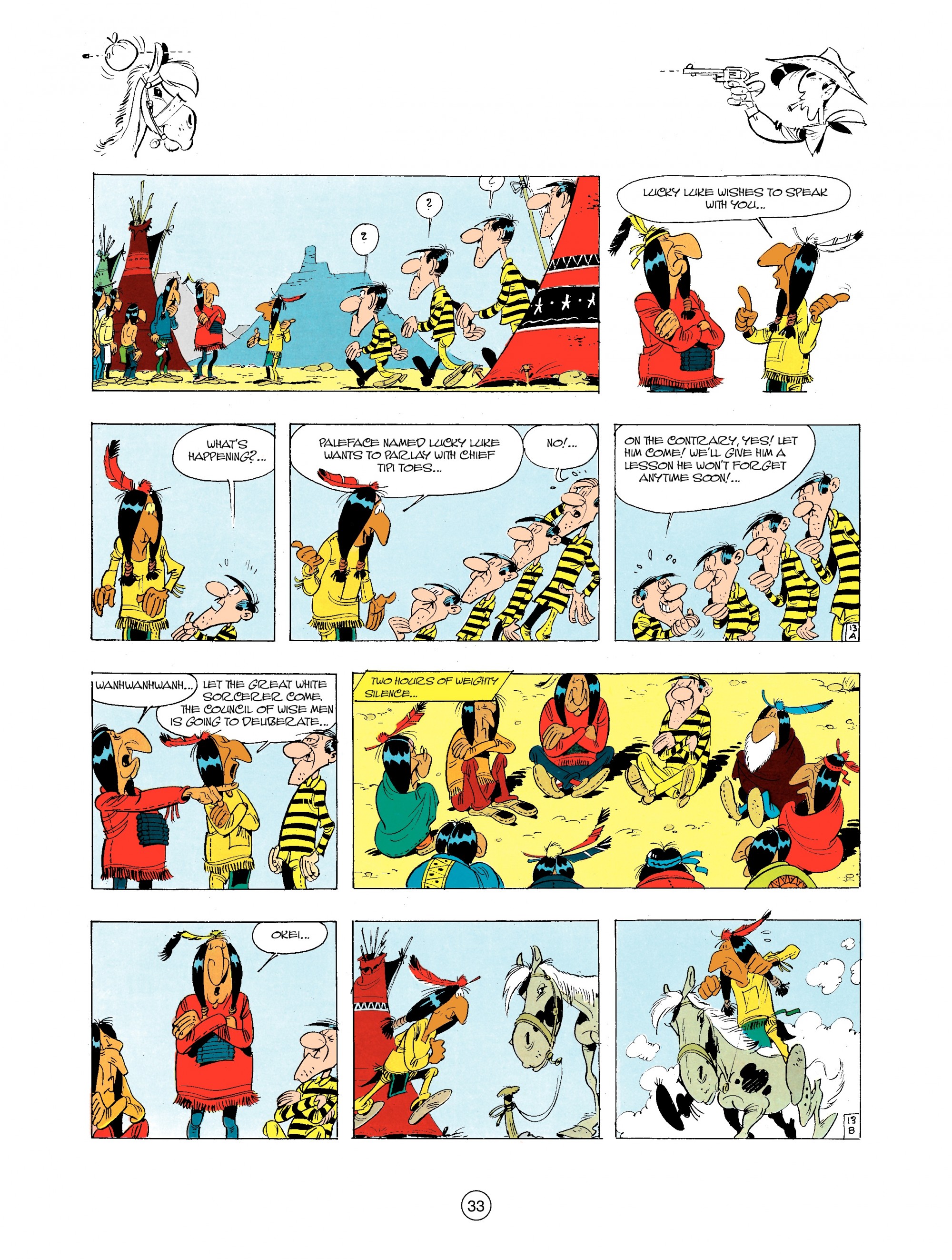 Read online A Lucky Luke Adventure comic -  Issue #34 - 33