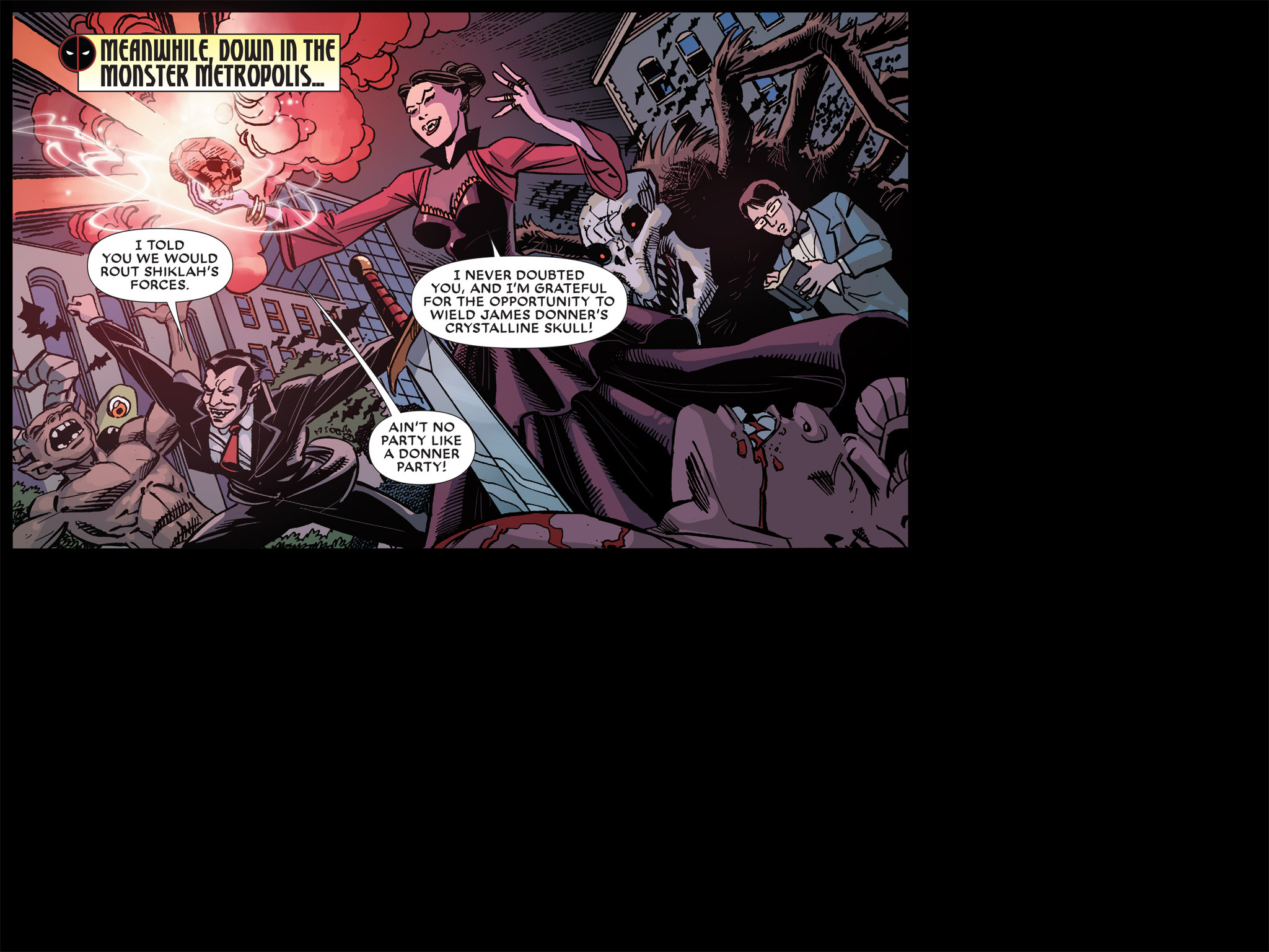 Read online Deadpool: Dracula's Gauntlet comic -  Issue # Part 8 - 91