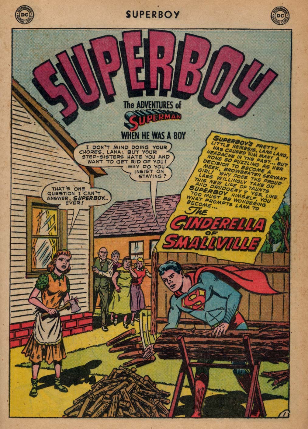 Read online Superboy (1949) comic -  Issue #25 - 28