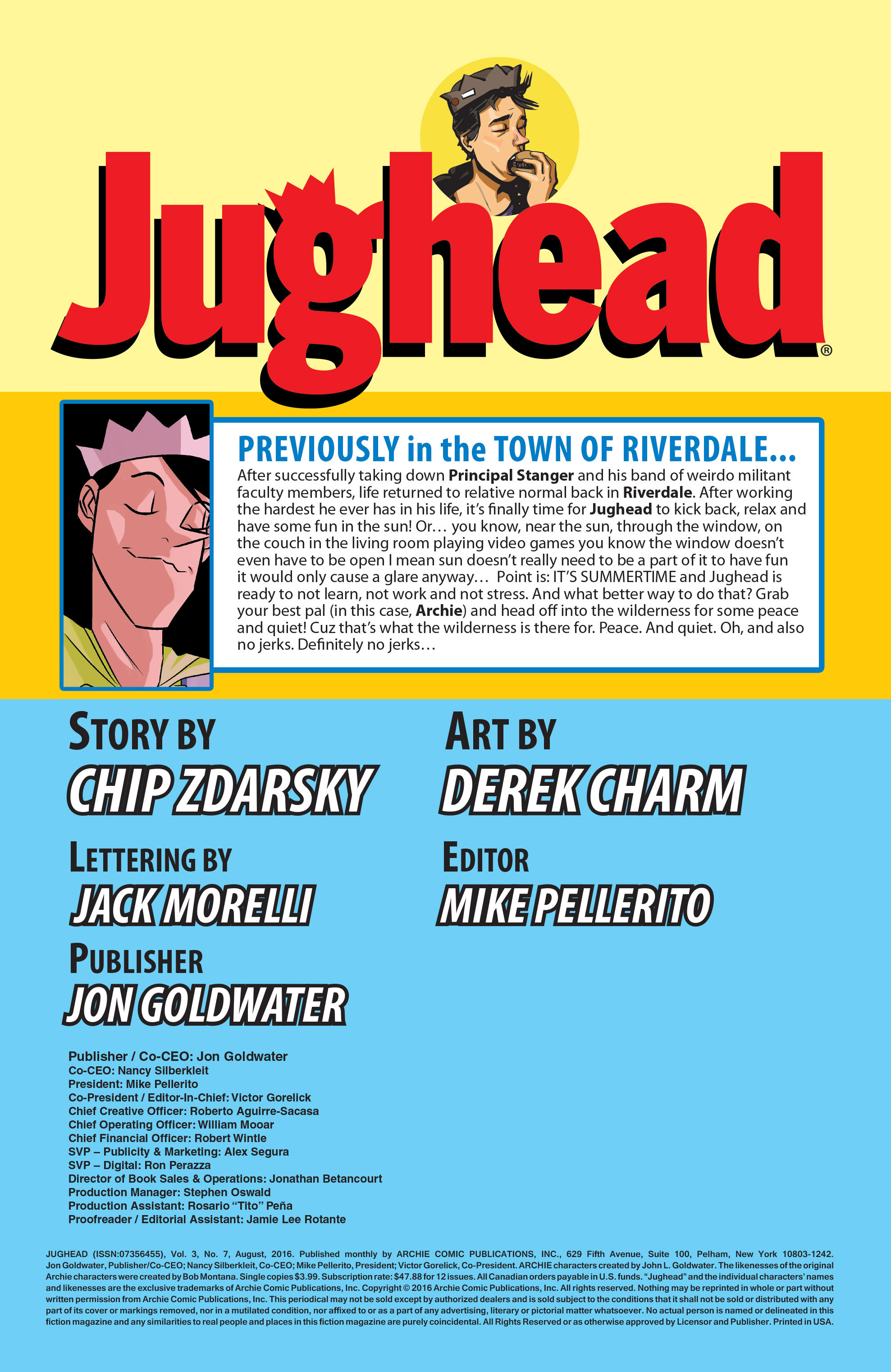 Read online Jughead (2015) comic -  Issue #7 - 2