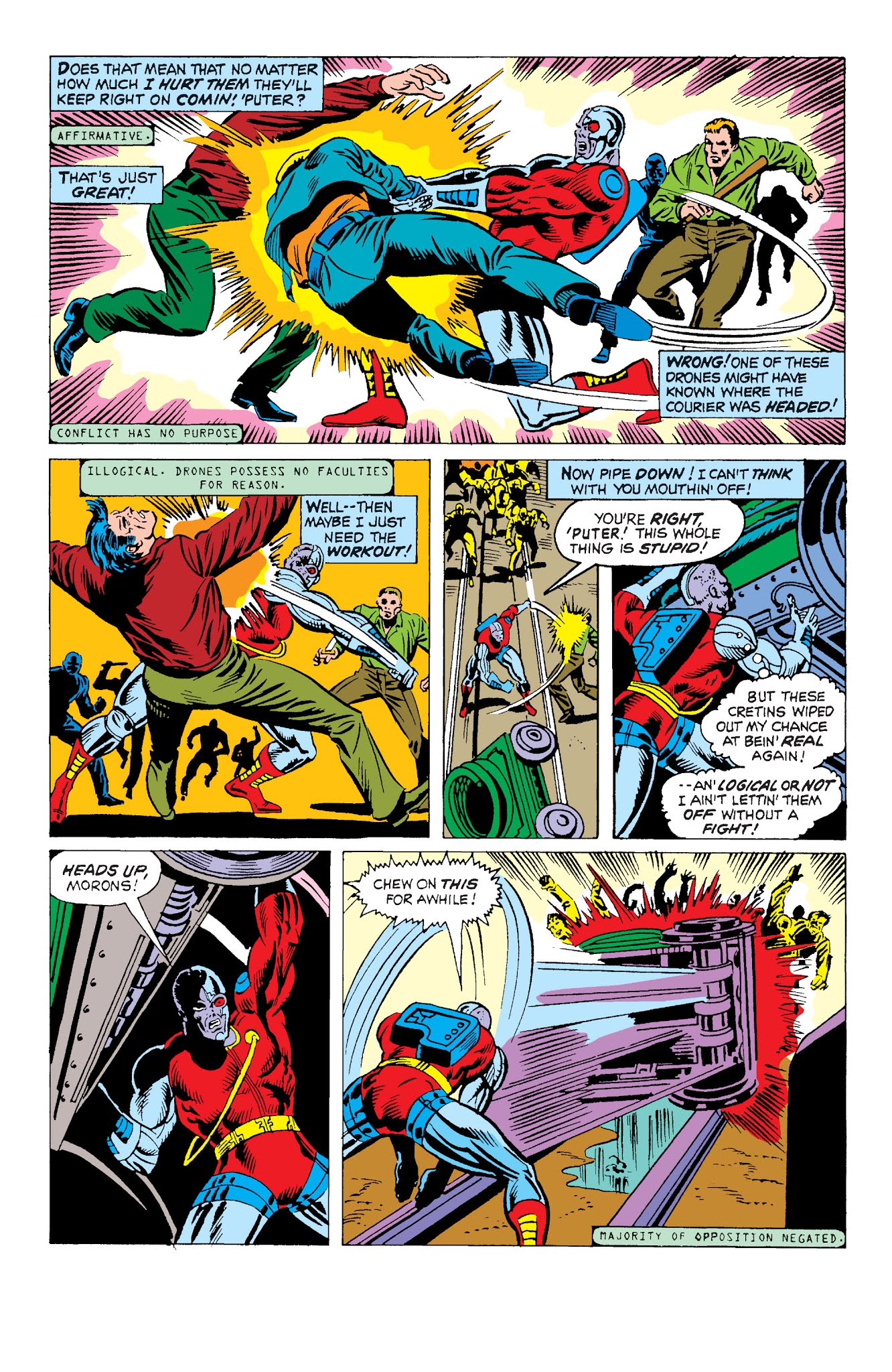 Read online Deathlok the Demolisher: The Complete Collection comic -  Issue # TPB - 115