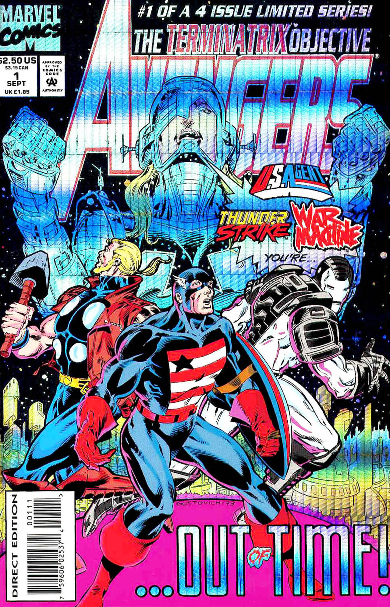 Read online Avengers: The Terminatrix Objective comic -  Issue #1 - 1