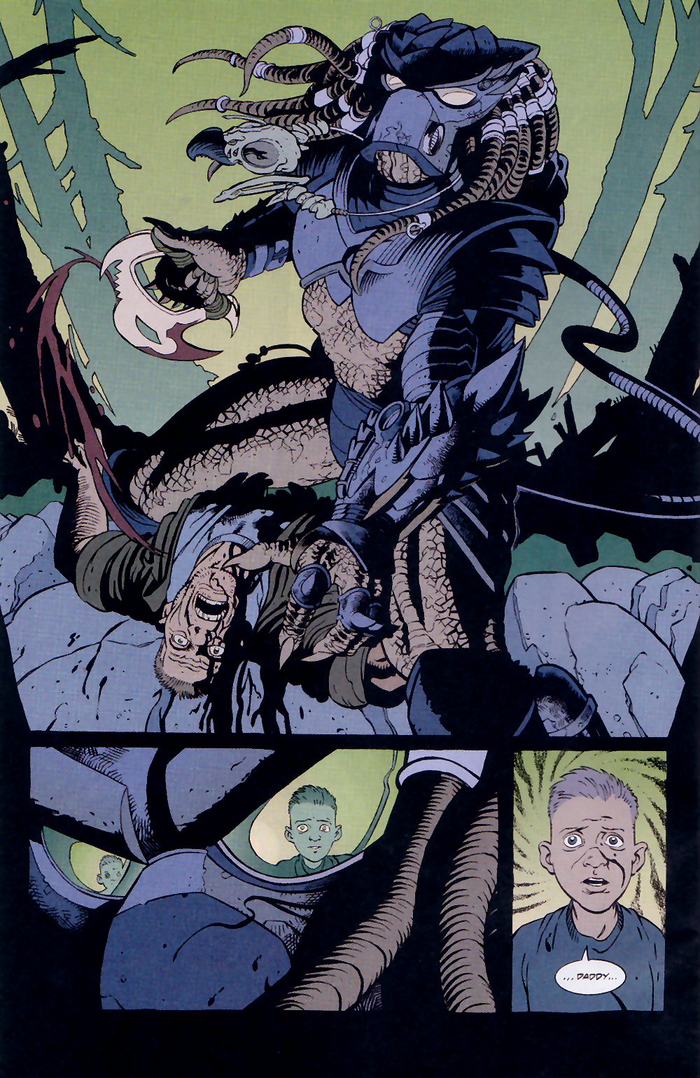 Read online Predator: Kindred comic -  Issue #1 - 6