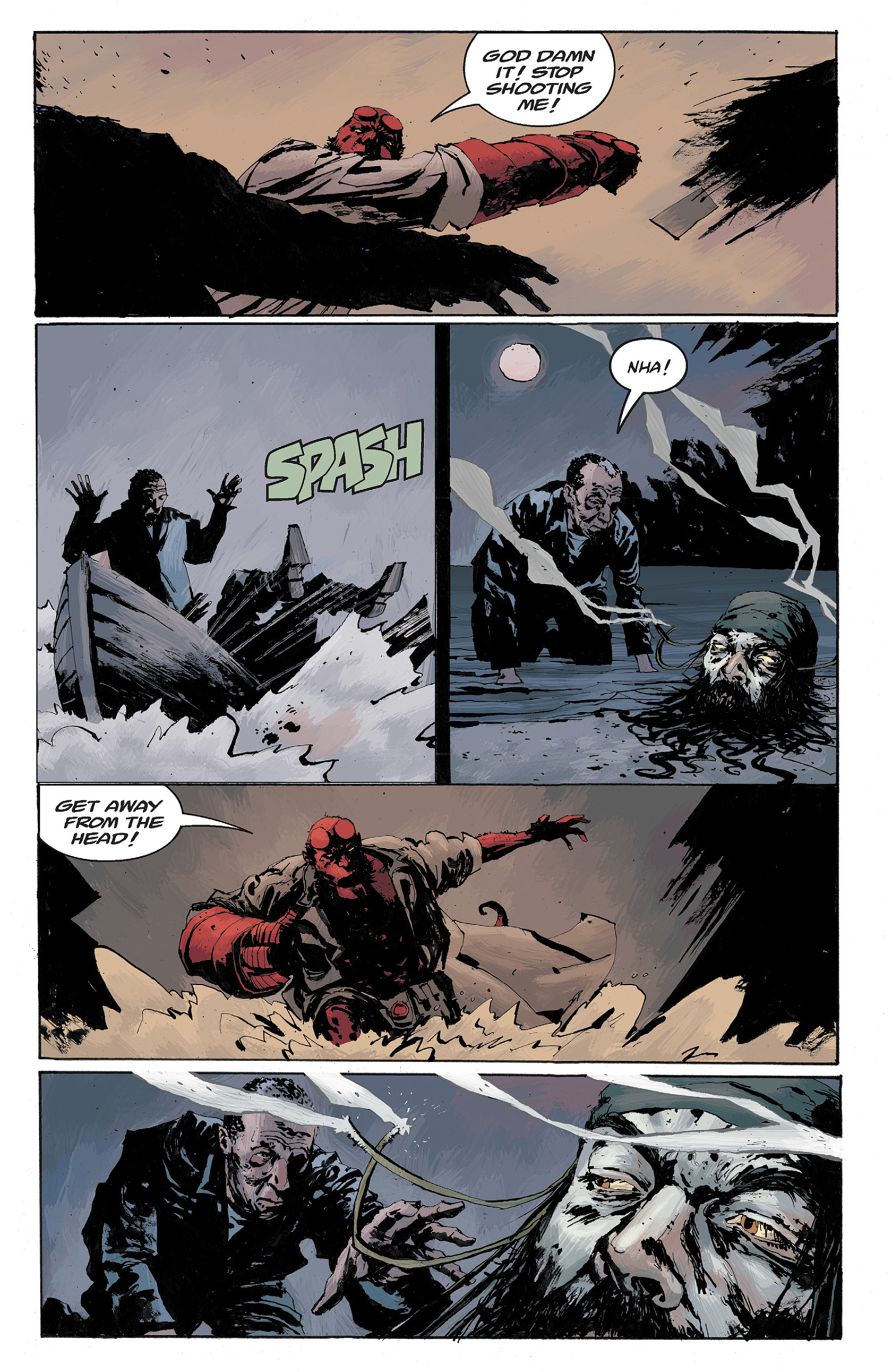 Read online Hellboy: The Crooked Man and Others comic -  Issue # TPB - 103