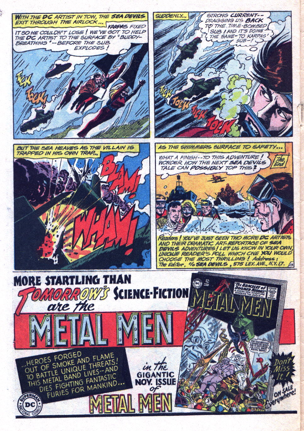 Read online Sea Devils comic -  Issue #14 - 32
