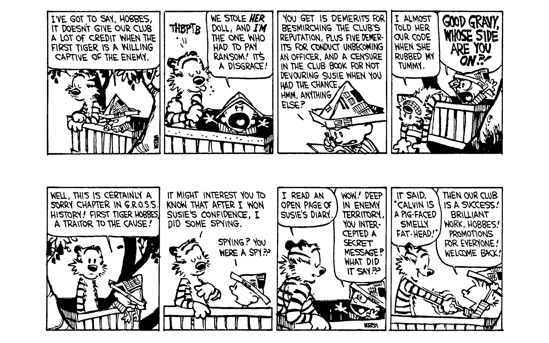 Read online Calvin and Hobbes comic - Issue #7.