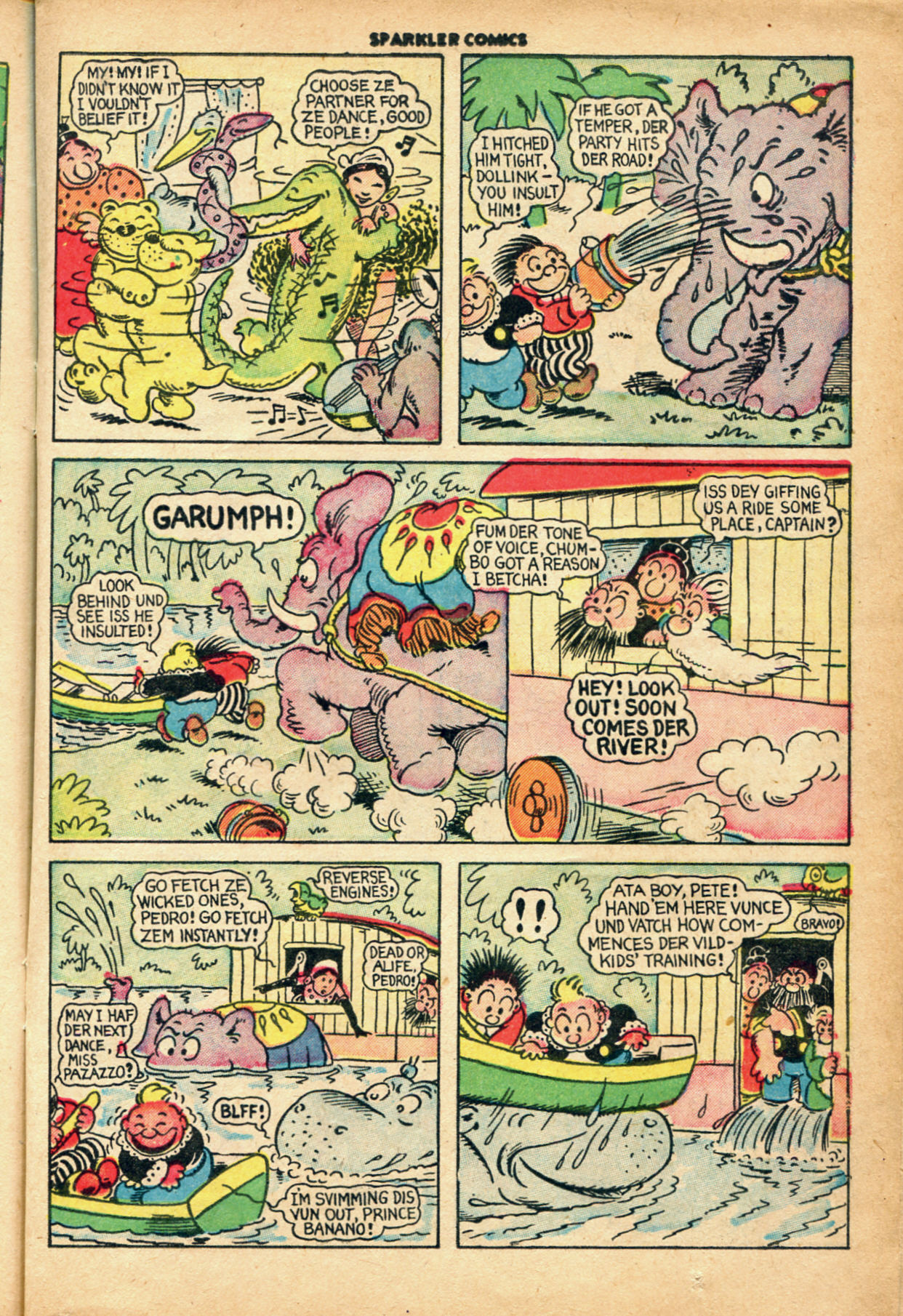 Read online Sparkler Comics comic -  Issue #87 - 15